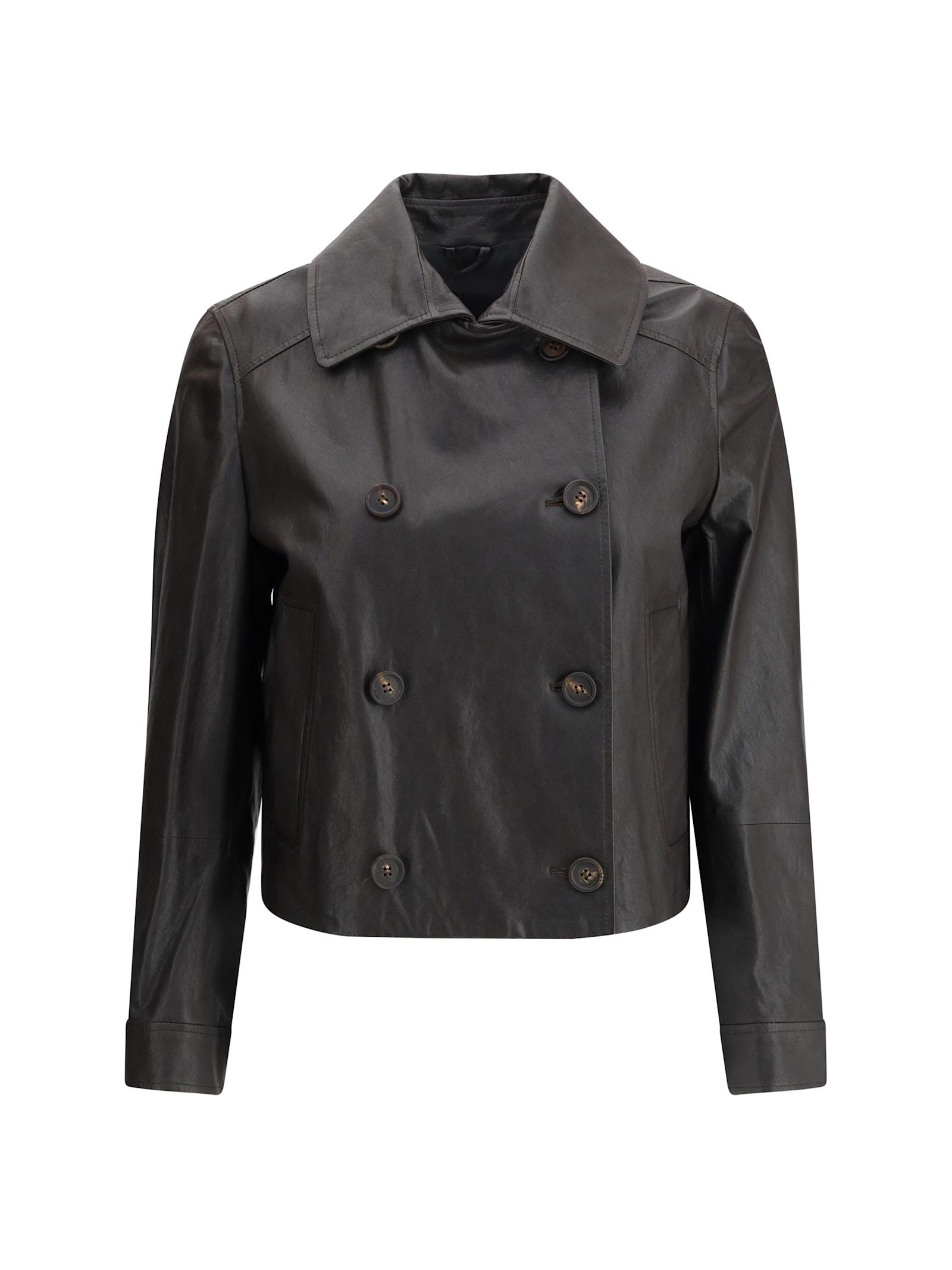 Brunello Cucinelli Leather Jacket