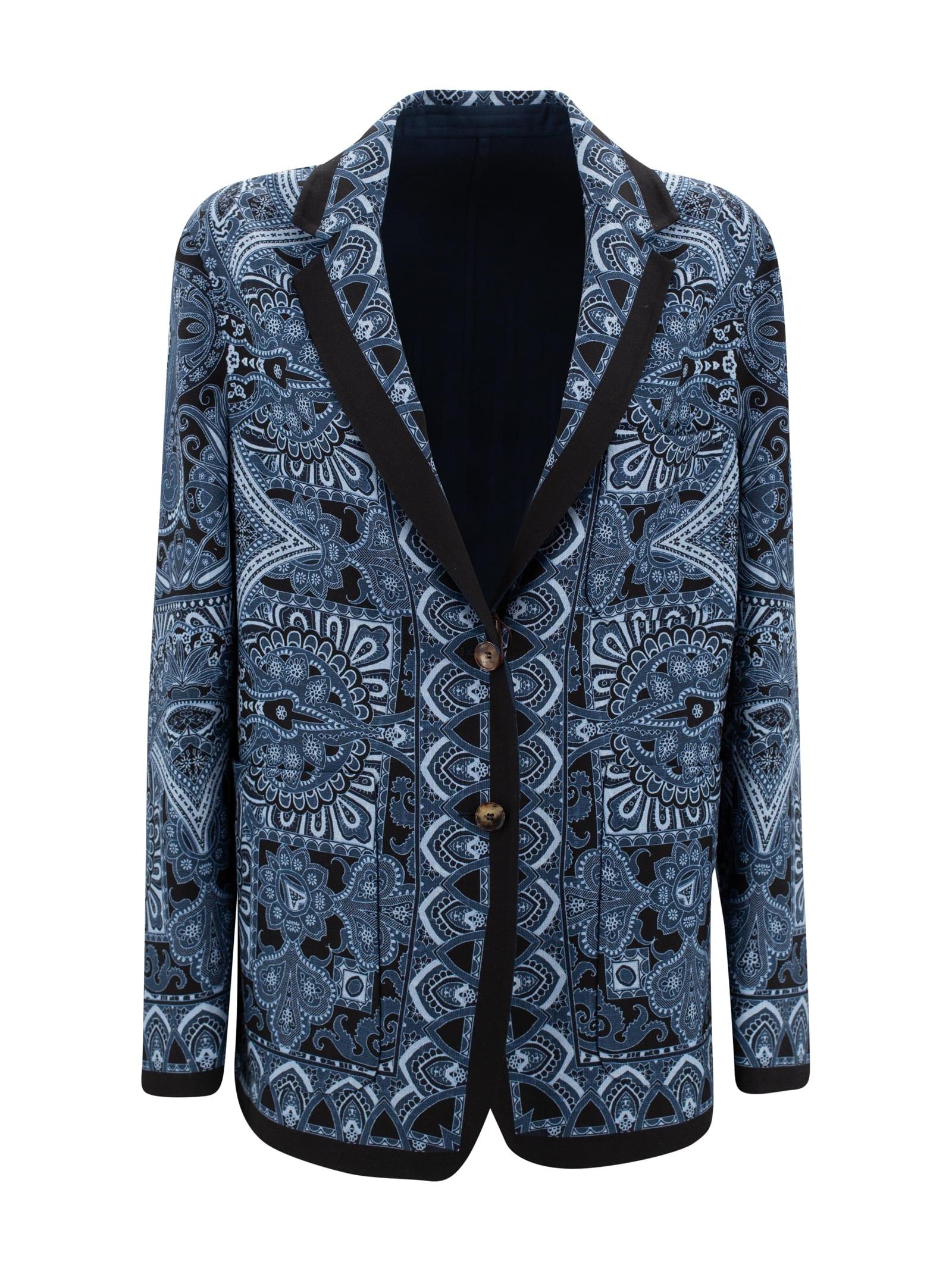 Etro Reversible Single-breasted Jacket