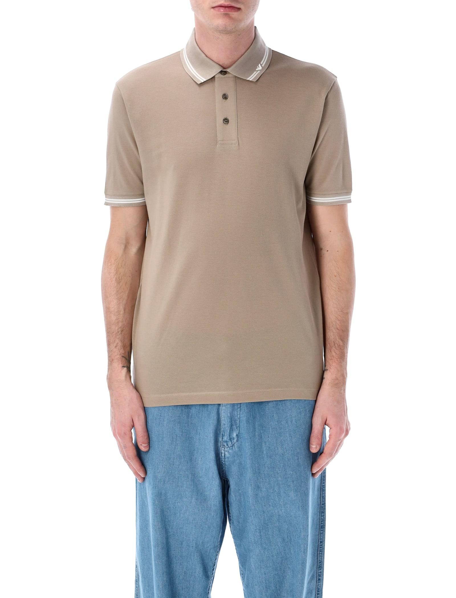 Emporio Armani Piqué Polo Shirt