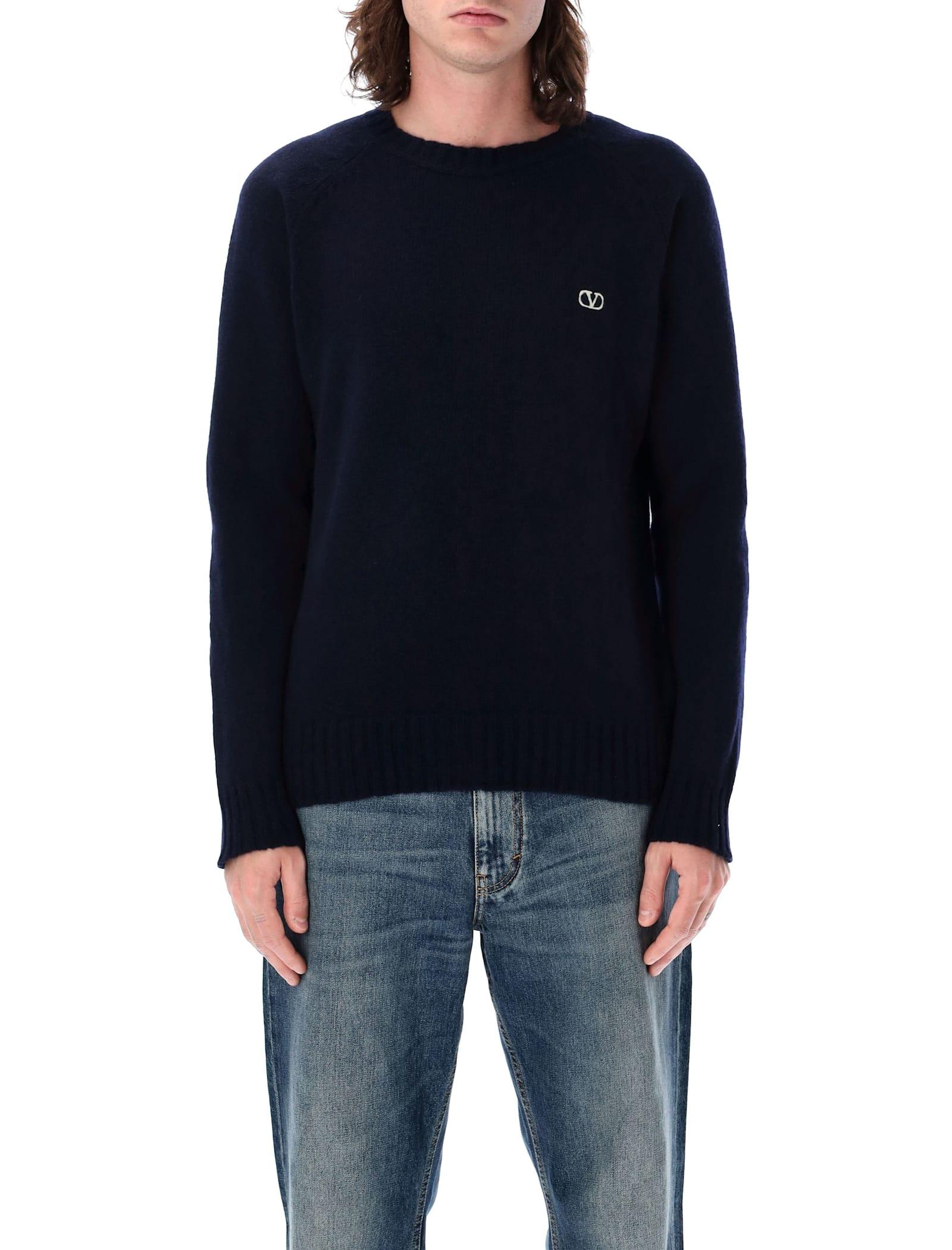 Valentino Garavani Vlogo Embroidery Sweater