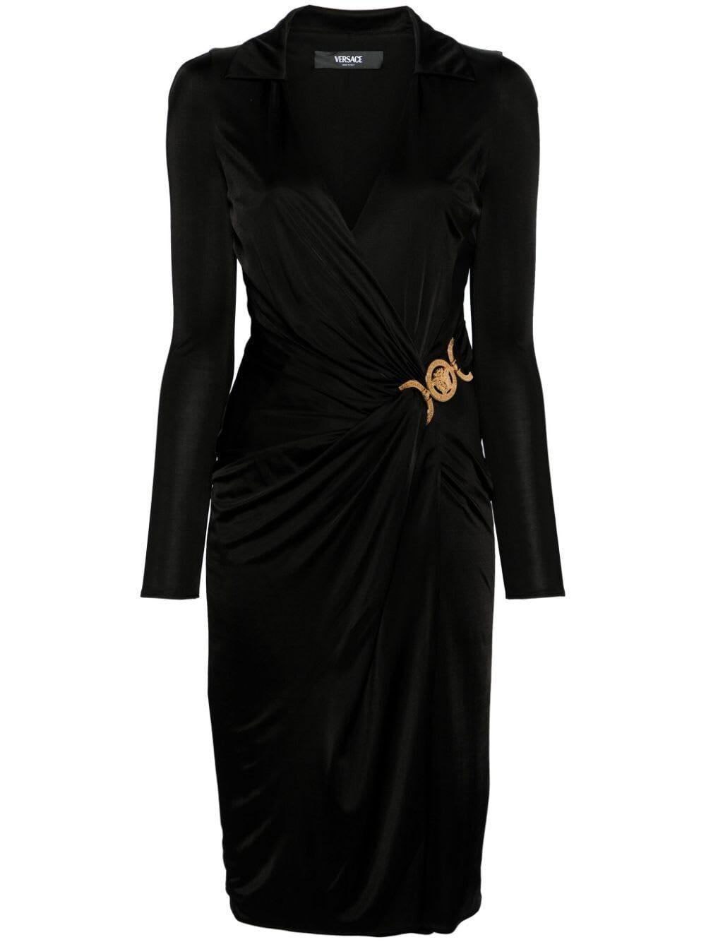 Versace Women's Dress Stretch Crepe Jersey