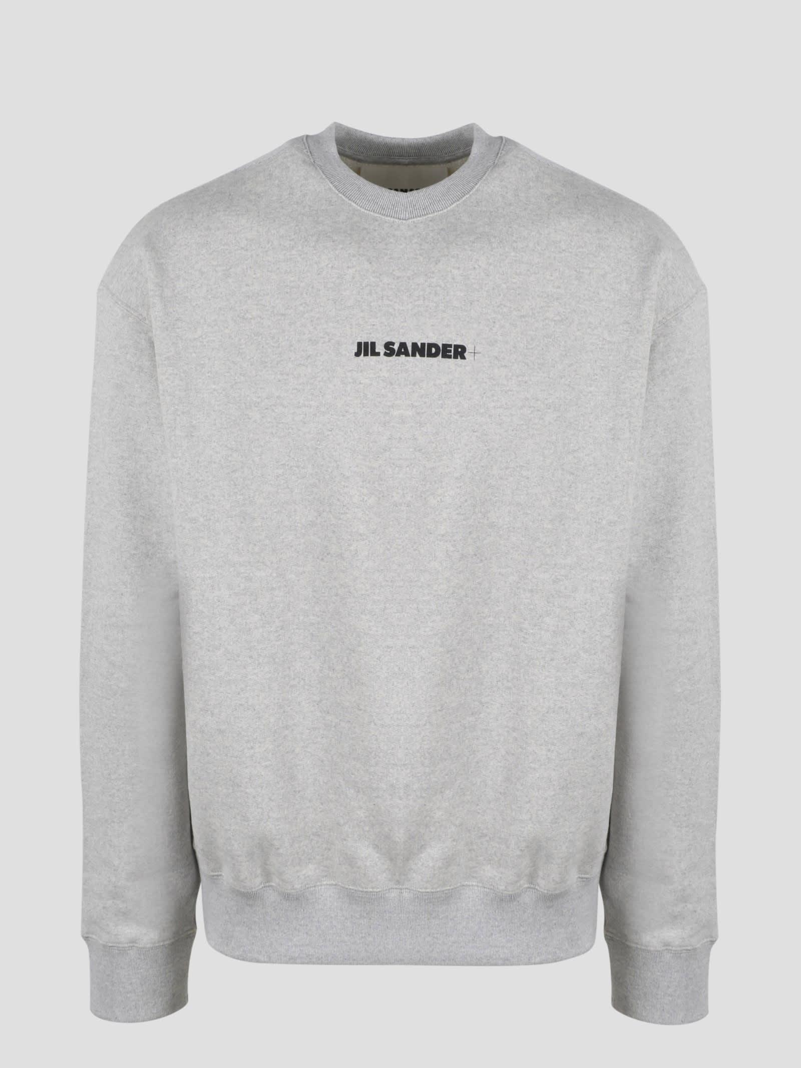 Jil Sander Logo Crew Neck Sweatshirt