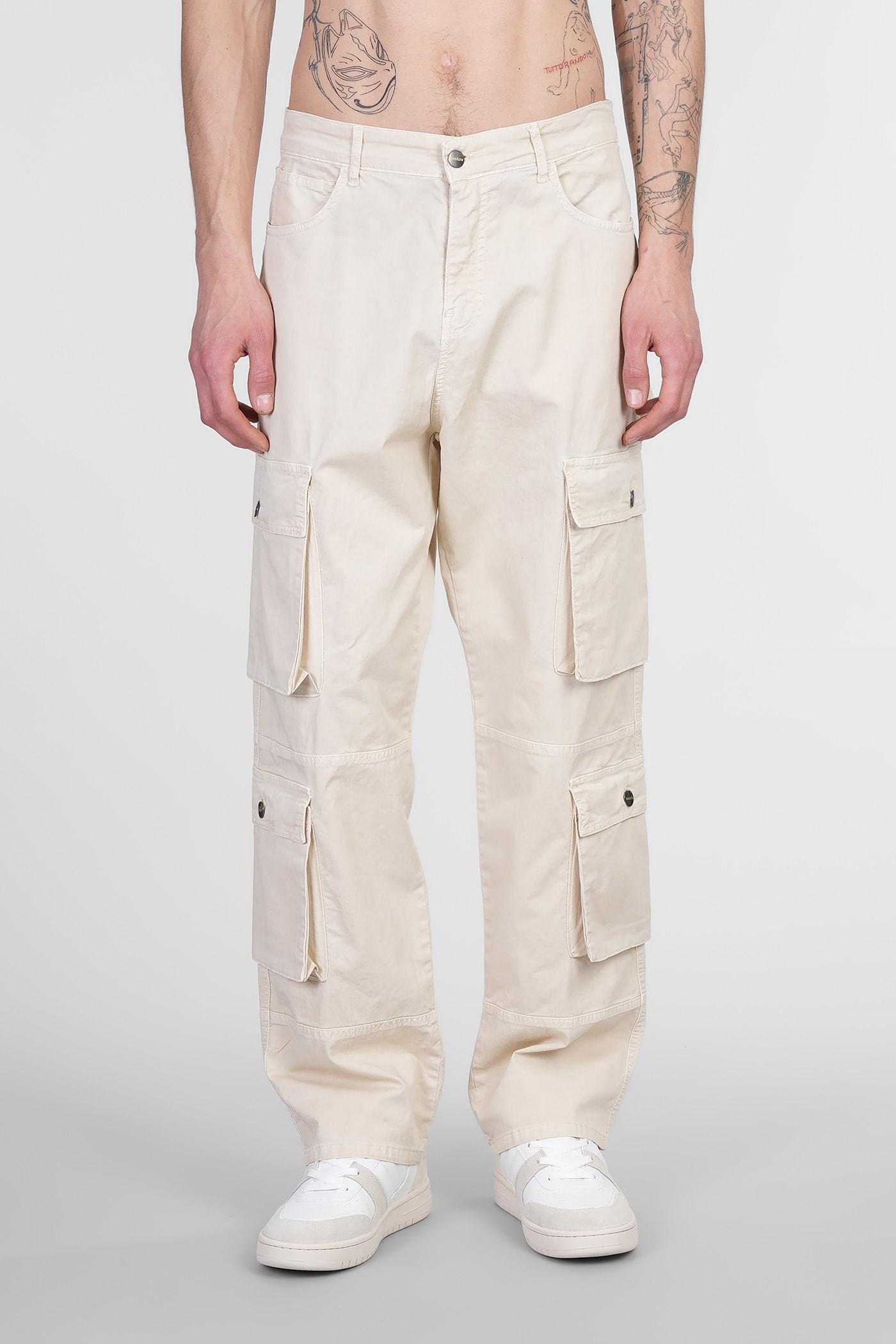 Barrow Pants In Beige Cotton