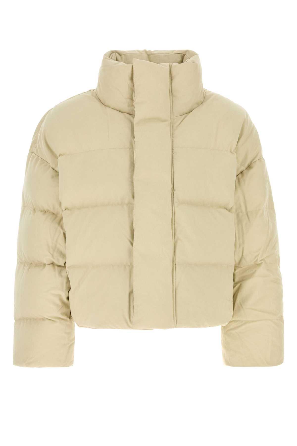 ENTIRE STUDIOS Sand Cotton Down Jacket