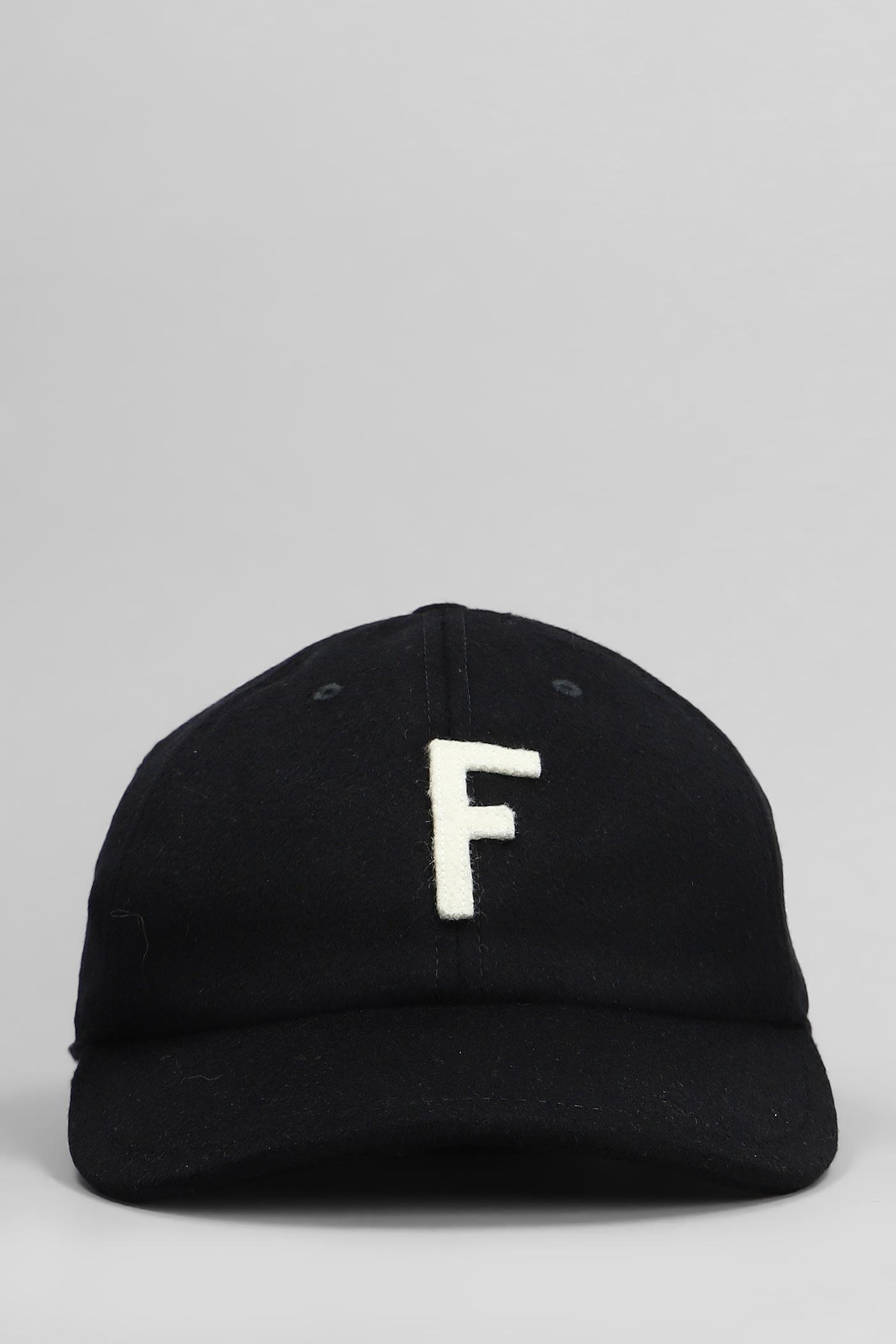 Fear of God Hats in Black Wool