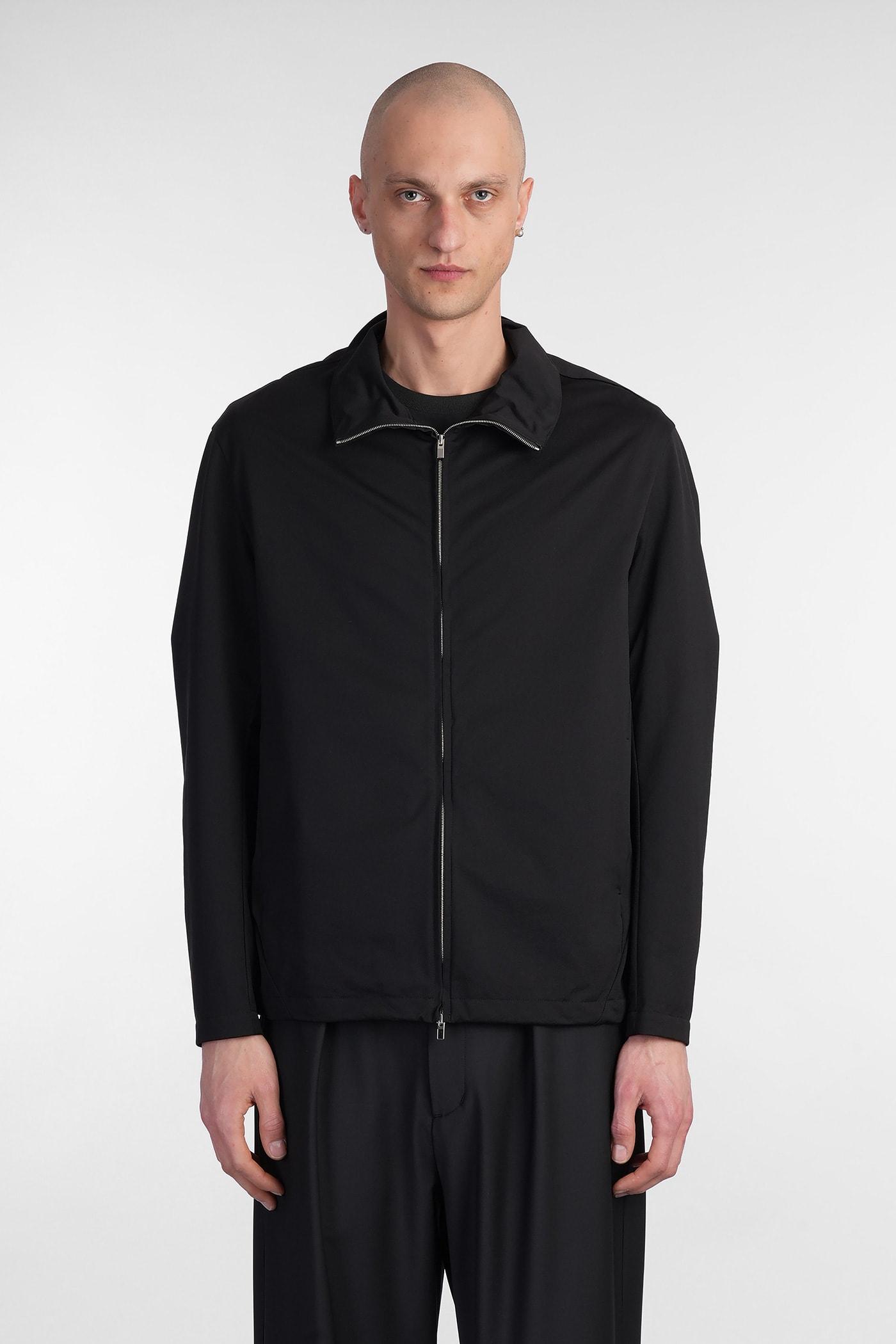 Attachment Casual Jacket In Black Polyester