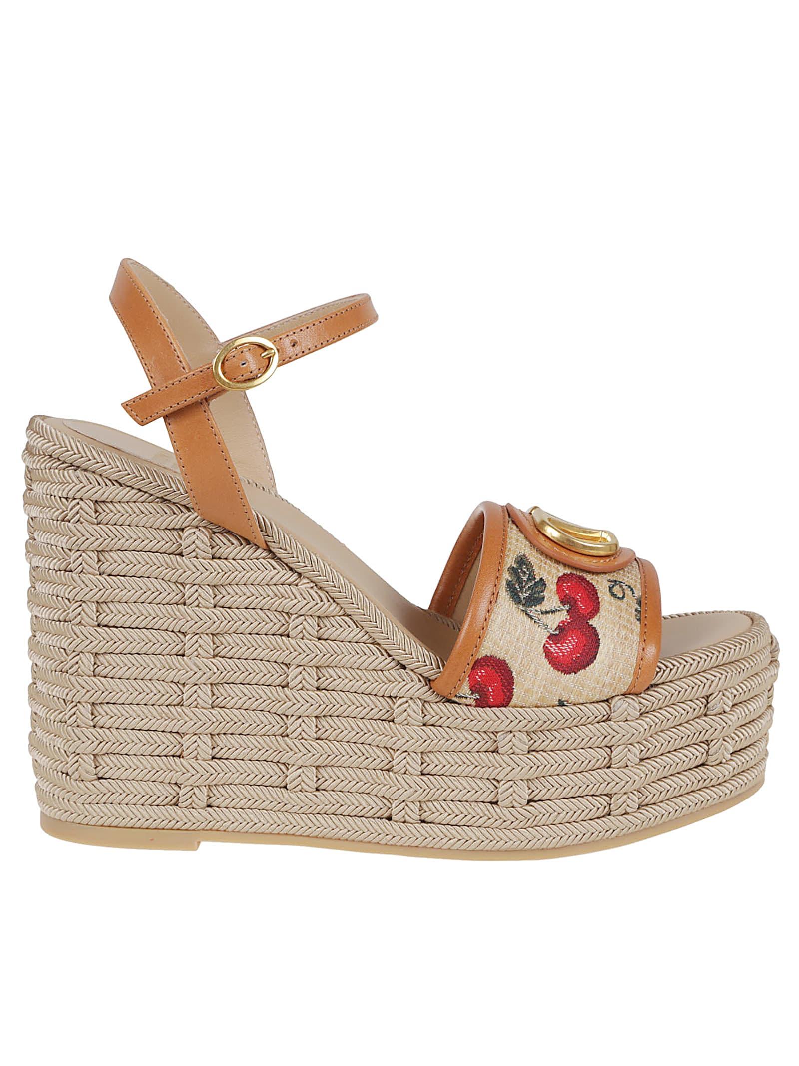 Valentino Garavani Wedge Espadrillas Vlogo Signature