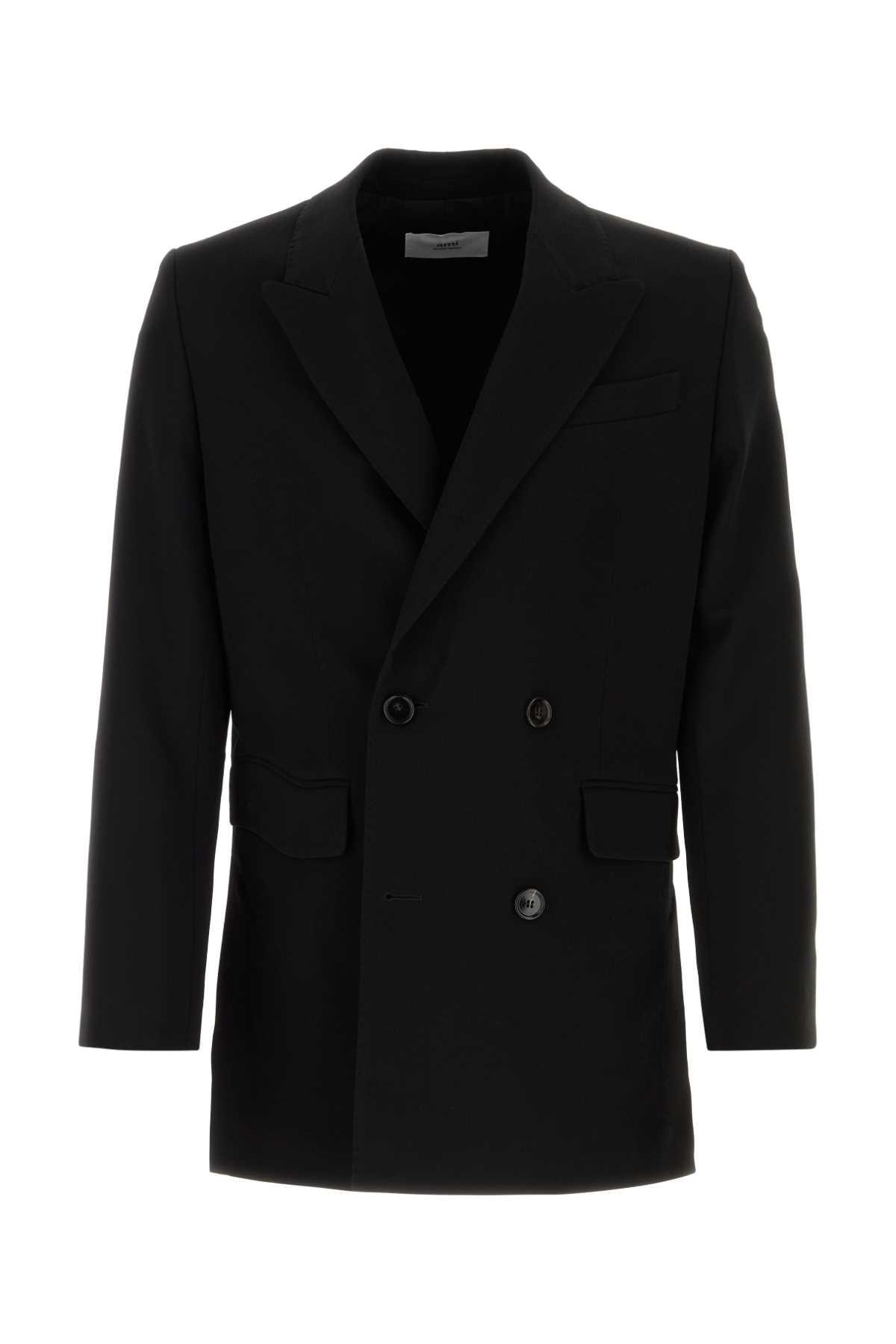 Ami Alexandre Mattiussi Black Wool Blazer