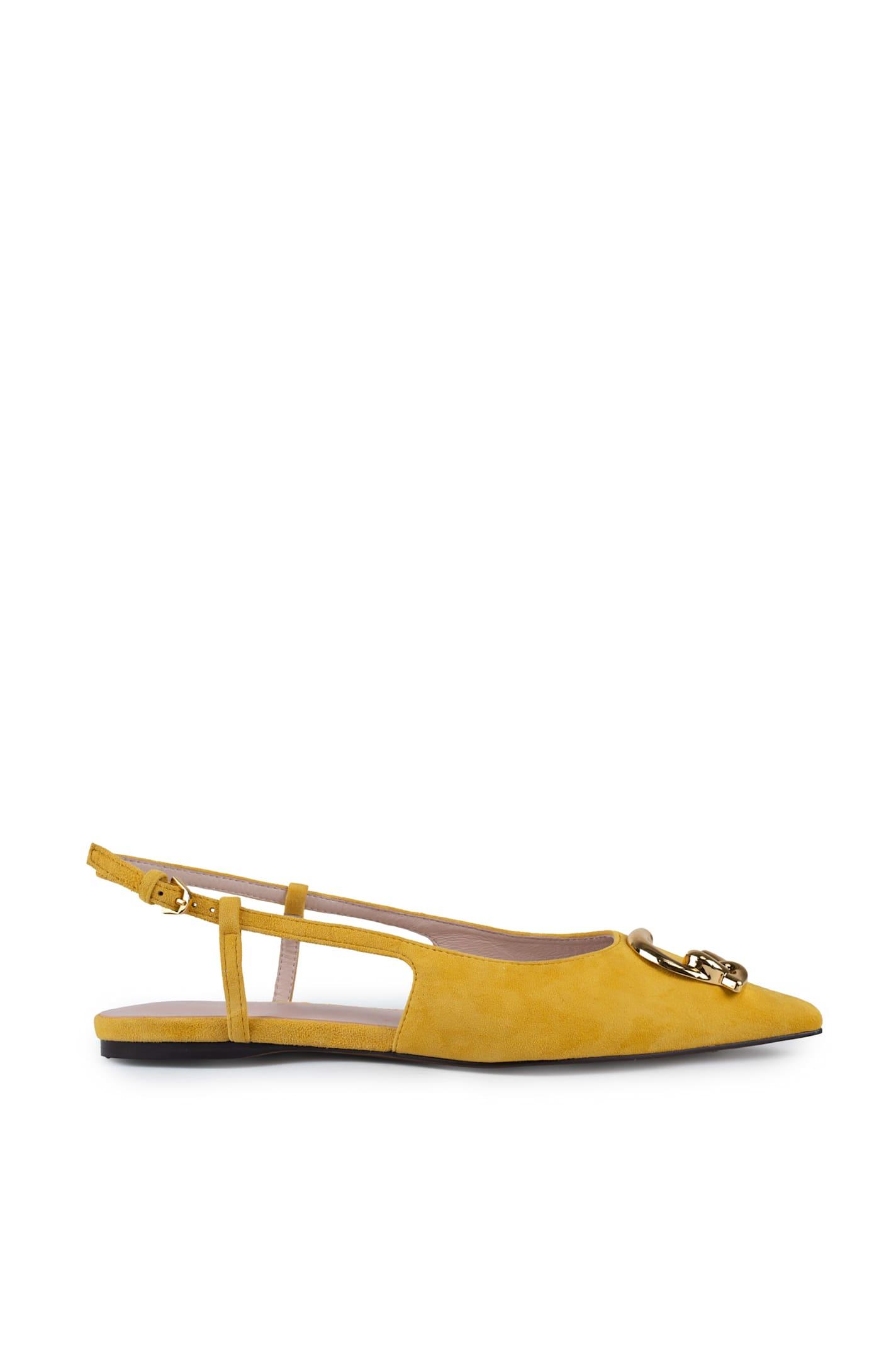 Coccinelle C-me Slingback Sandals and Flat Slingback in Suede