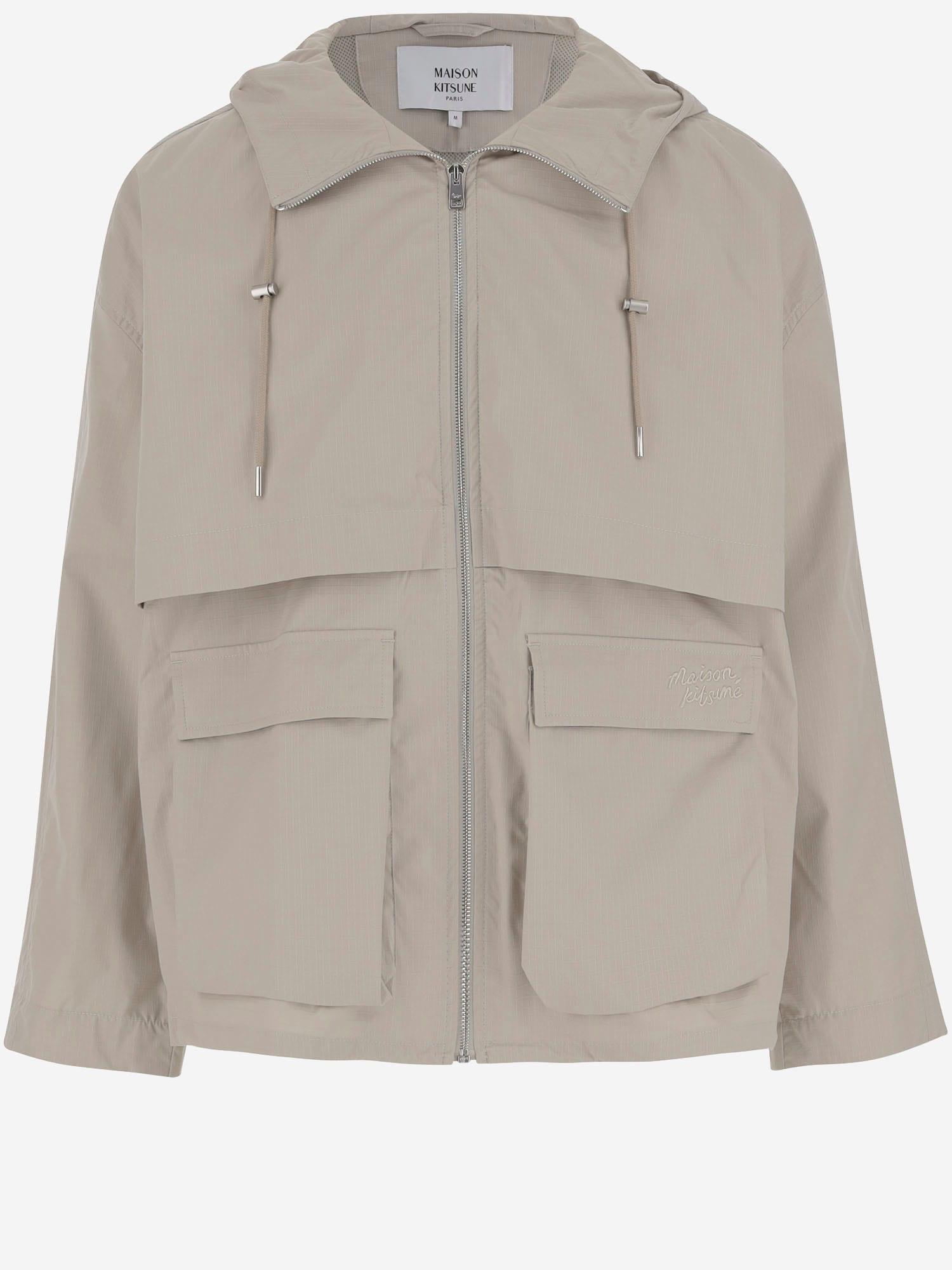 Maison Kitsuné Cotton Blend Windbreaker and Casual Jacket