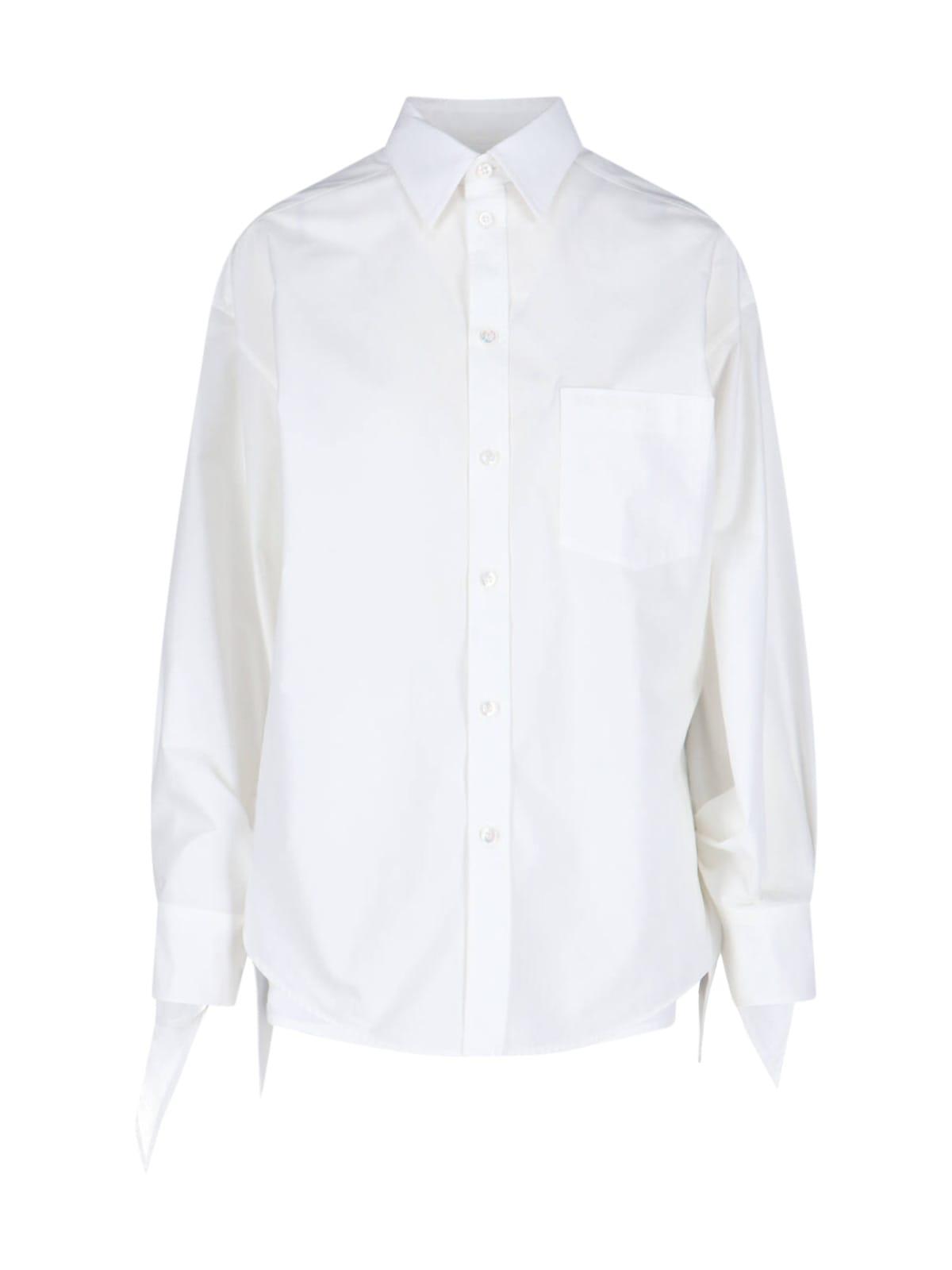 Balenciaga Women's Blouse With Knotted Cuffs