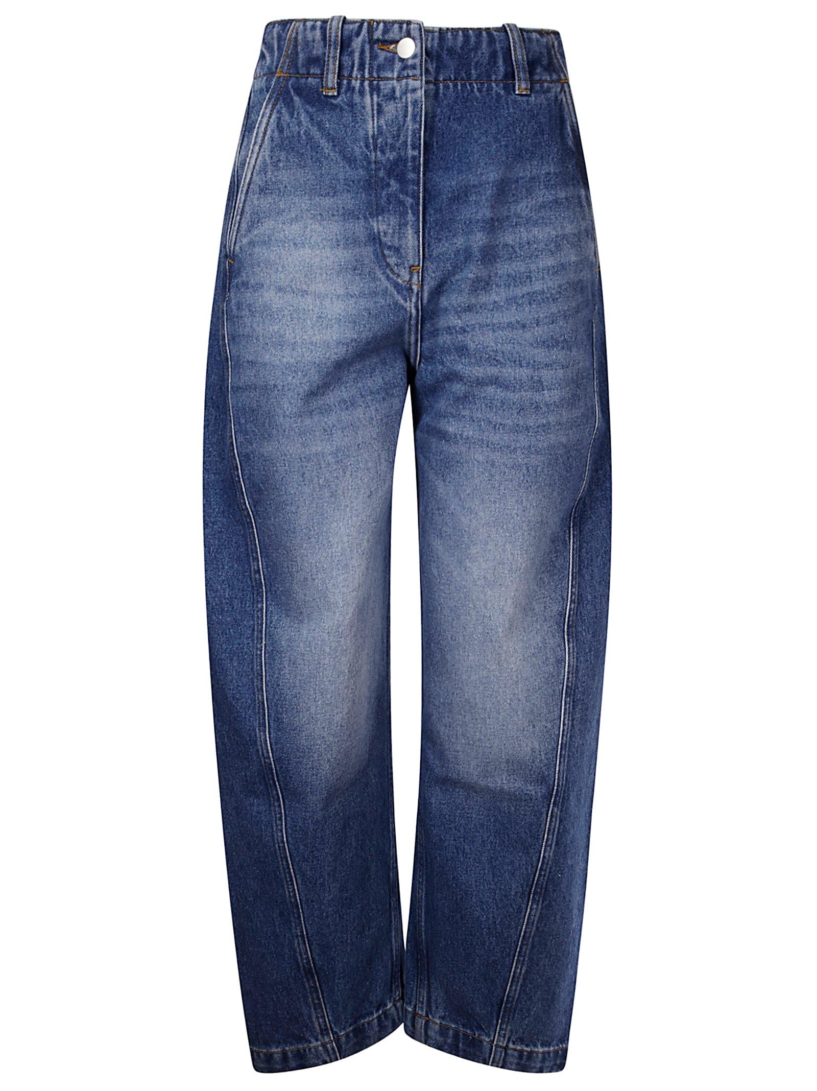 Studio Nicholson Denim - Rounded Leg Twist Seam Pant