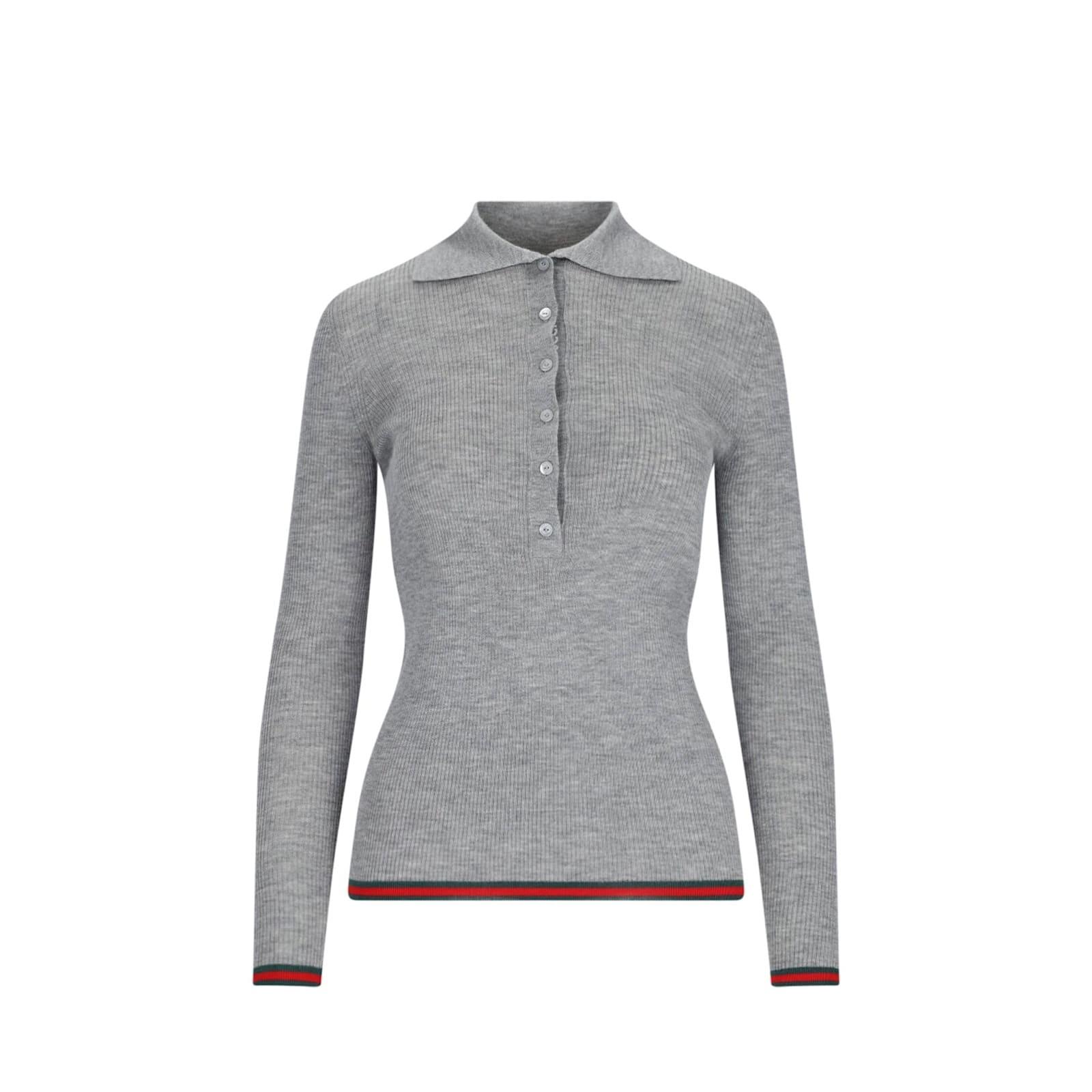 Gucci Ribbed-knit Cashmere And Silk Sweater