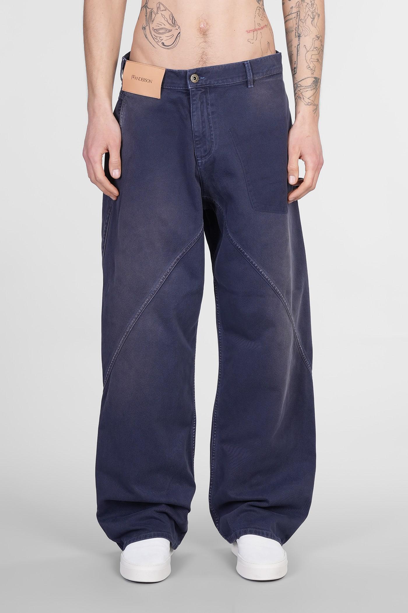 Jw Anderson J.W. Anderson Jeans in Blue Denim