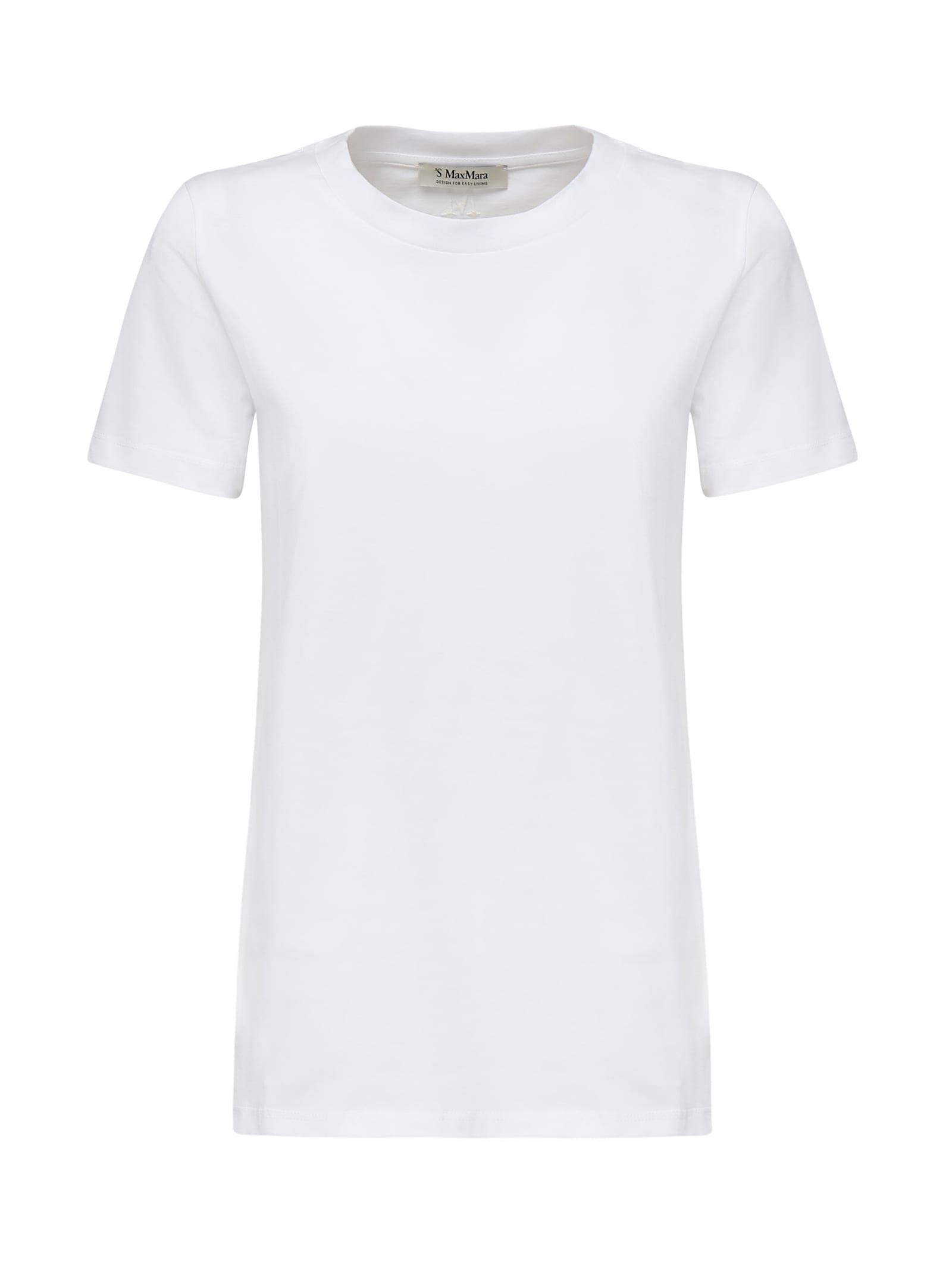 'S MAX MARA S Max Mara White Cotton T-shirt