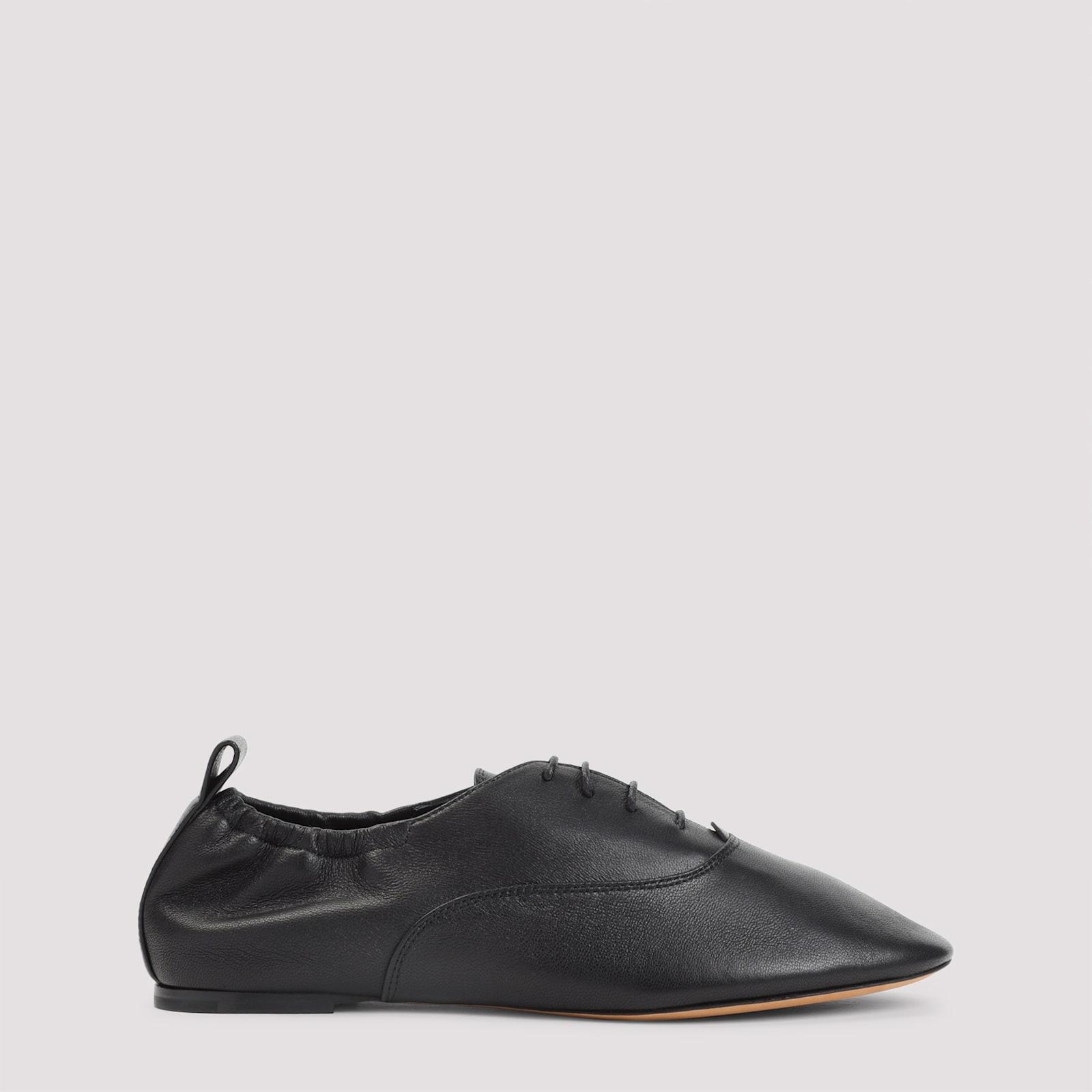 Lanvin Women's Laces Sandals and Lace Up Slipper Sandal in Black