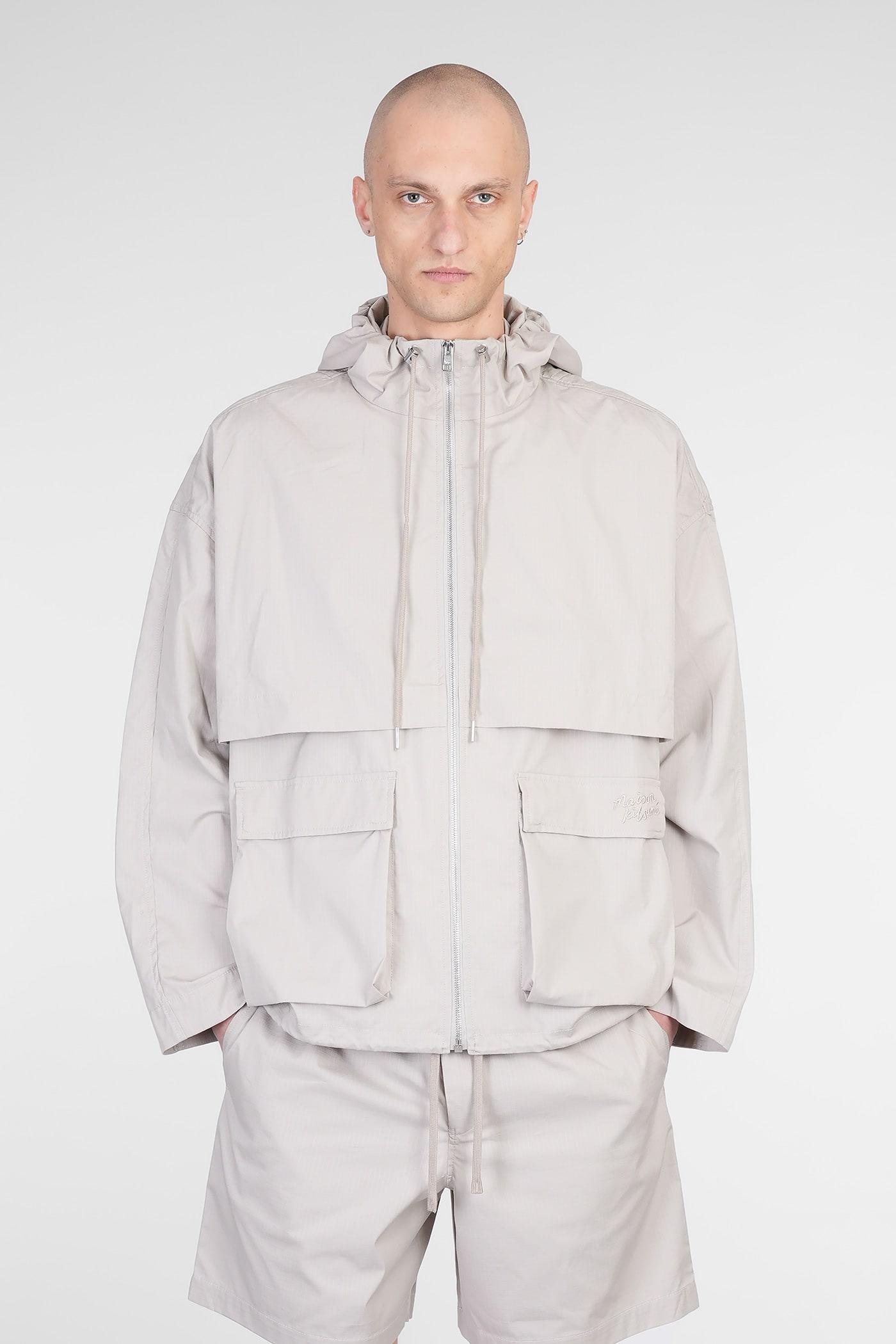 Maison Kitsuné Cotton Blend Windbreaker and Casual Jacket