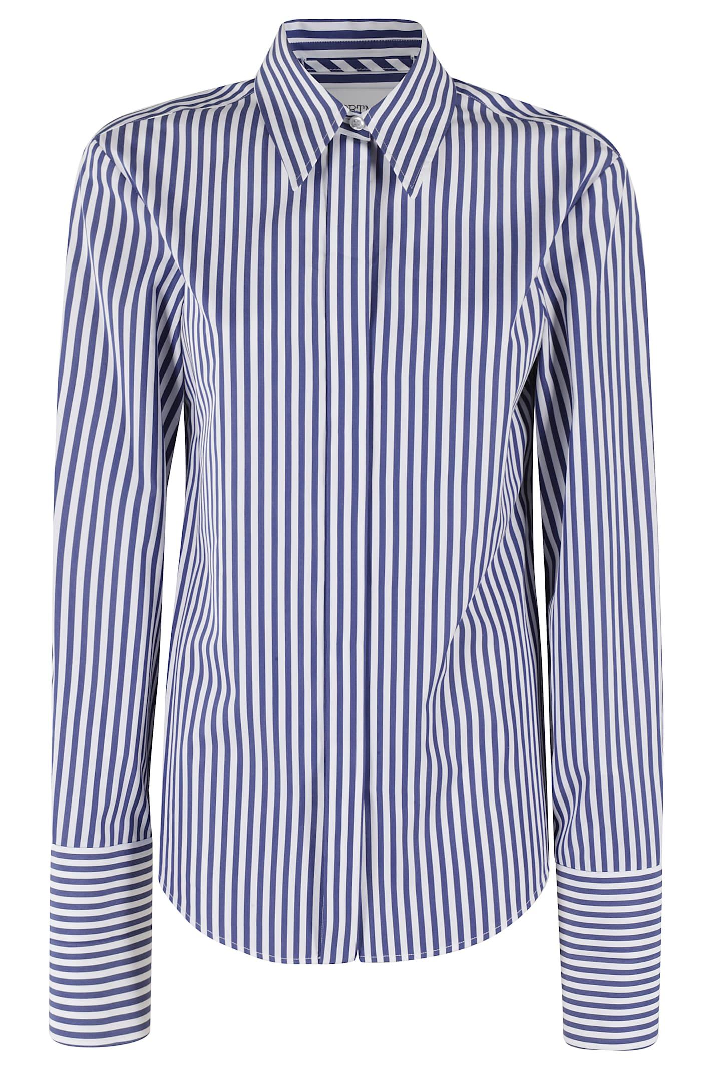 SportMax Striped Button-up Shirt