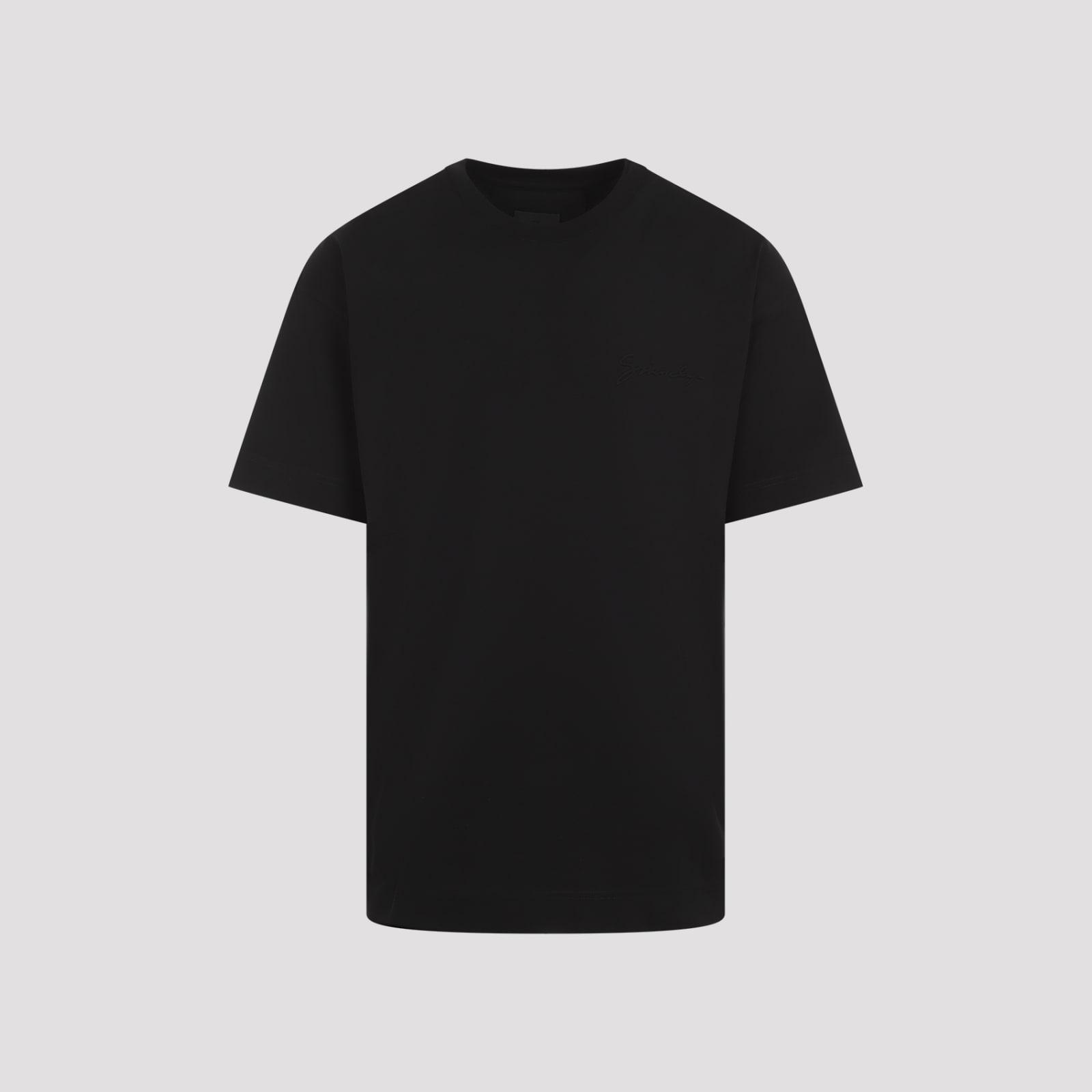 Givenchy Black Crewneck T-shirt