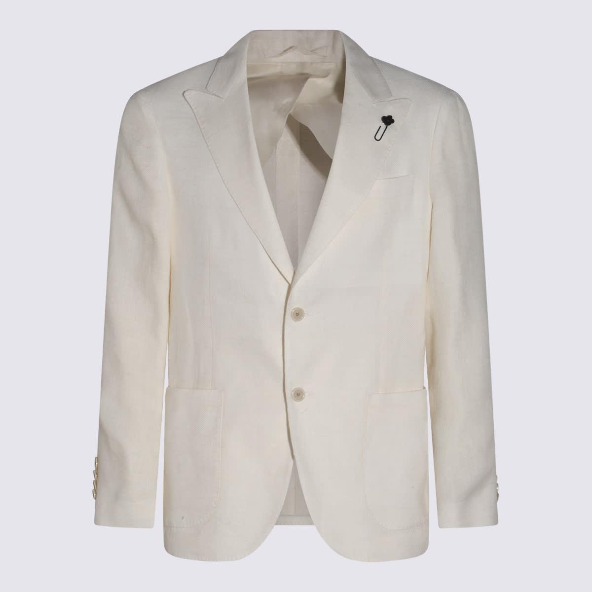 LARDINI White Blazer