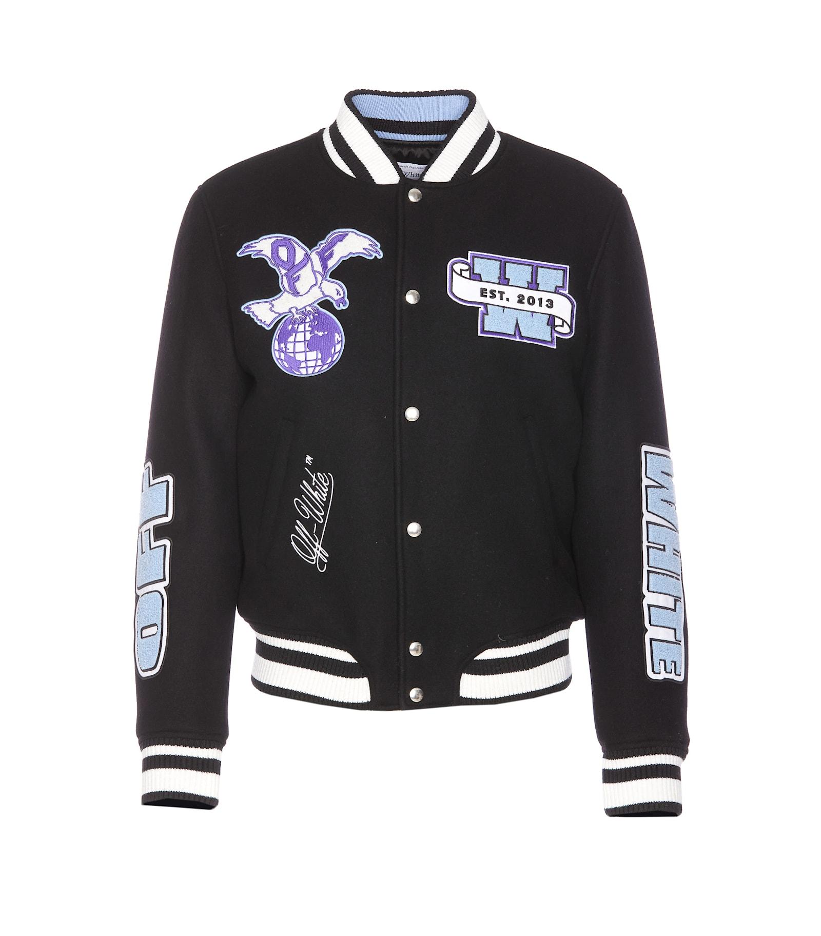 Off-White Eagle Wool Varsity Jacket