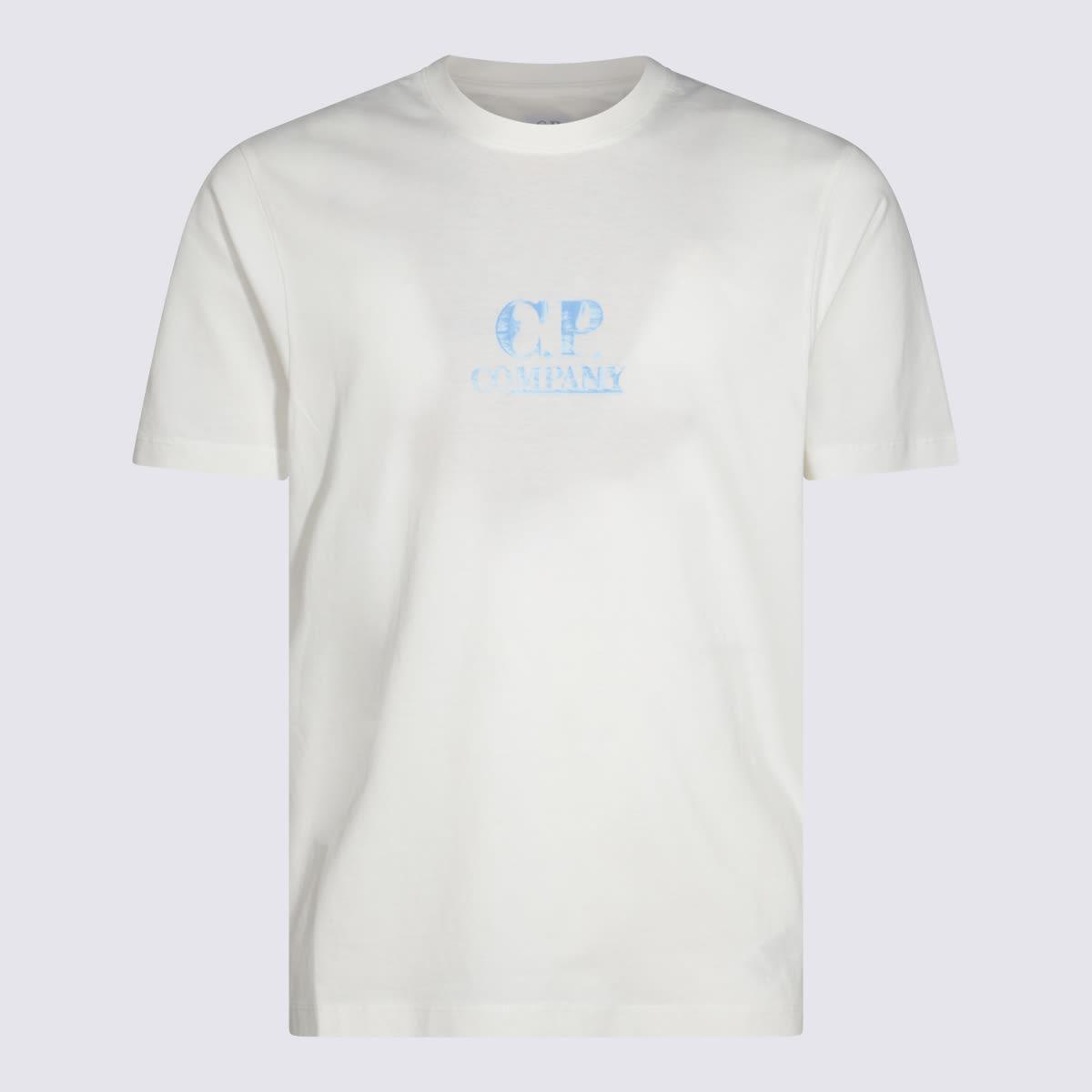 C.p. Company Cream Cotton T-shirt