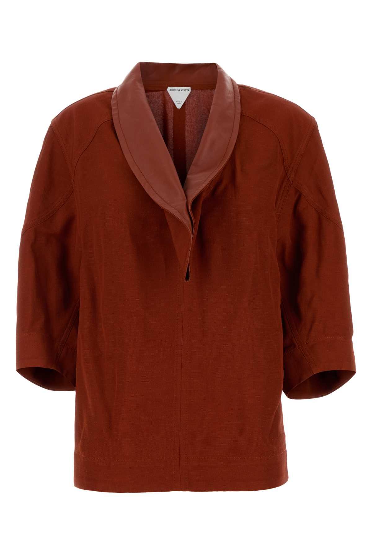 Bottega Veneta Tiziano Viscose Blend Blouse