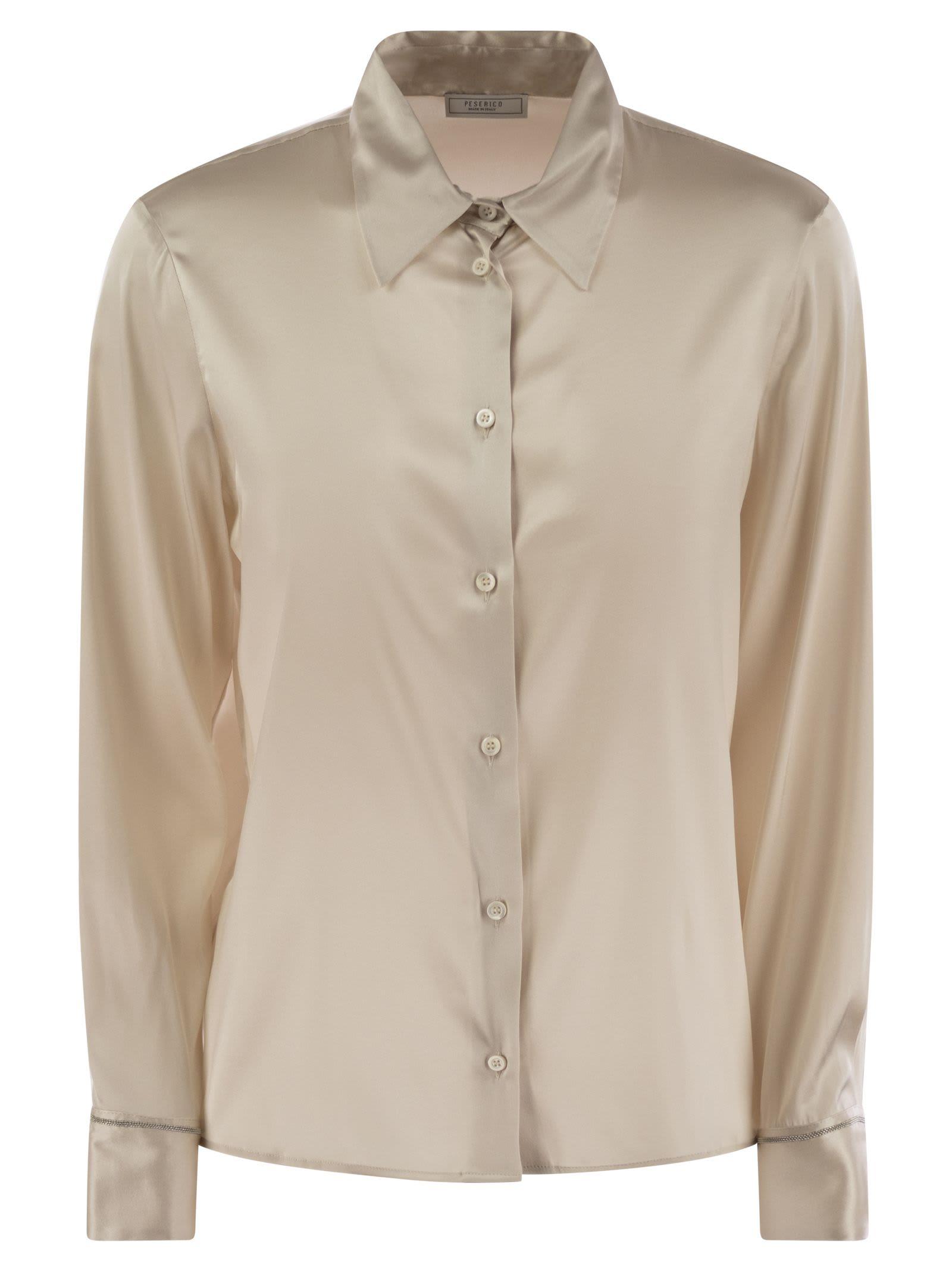 Peserico Silk Crepe Shirt