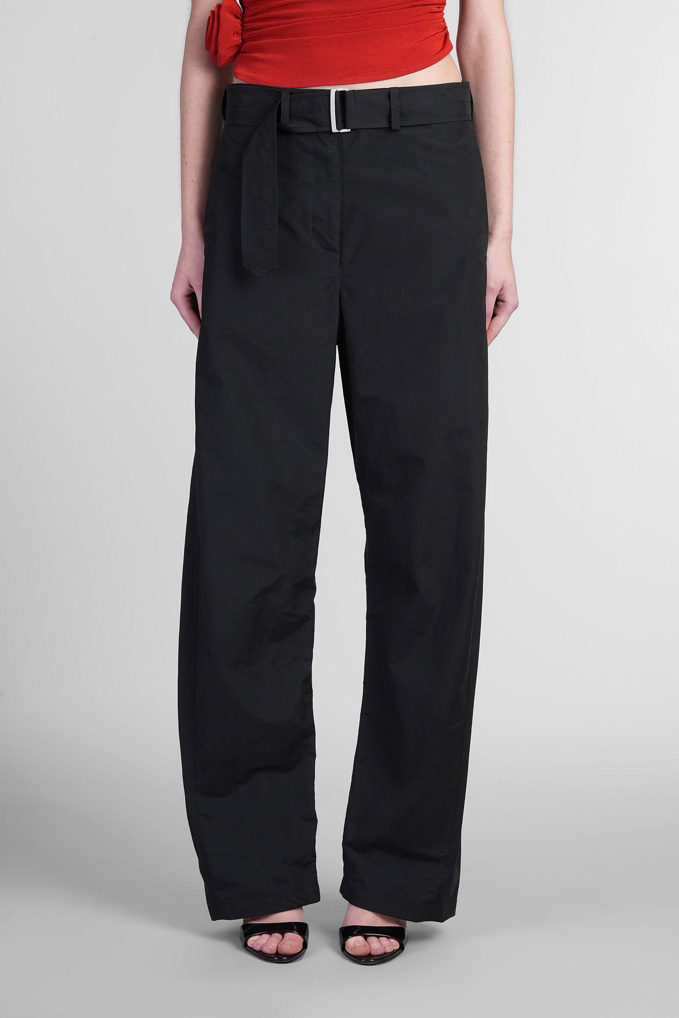 Magda Butrym Pants in Black Cotton