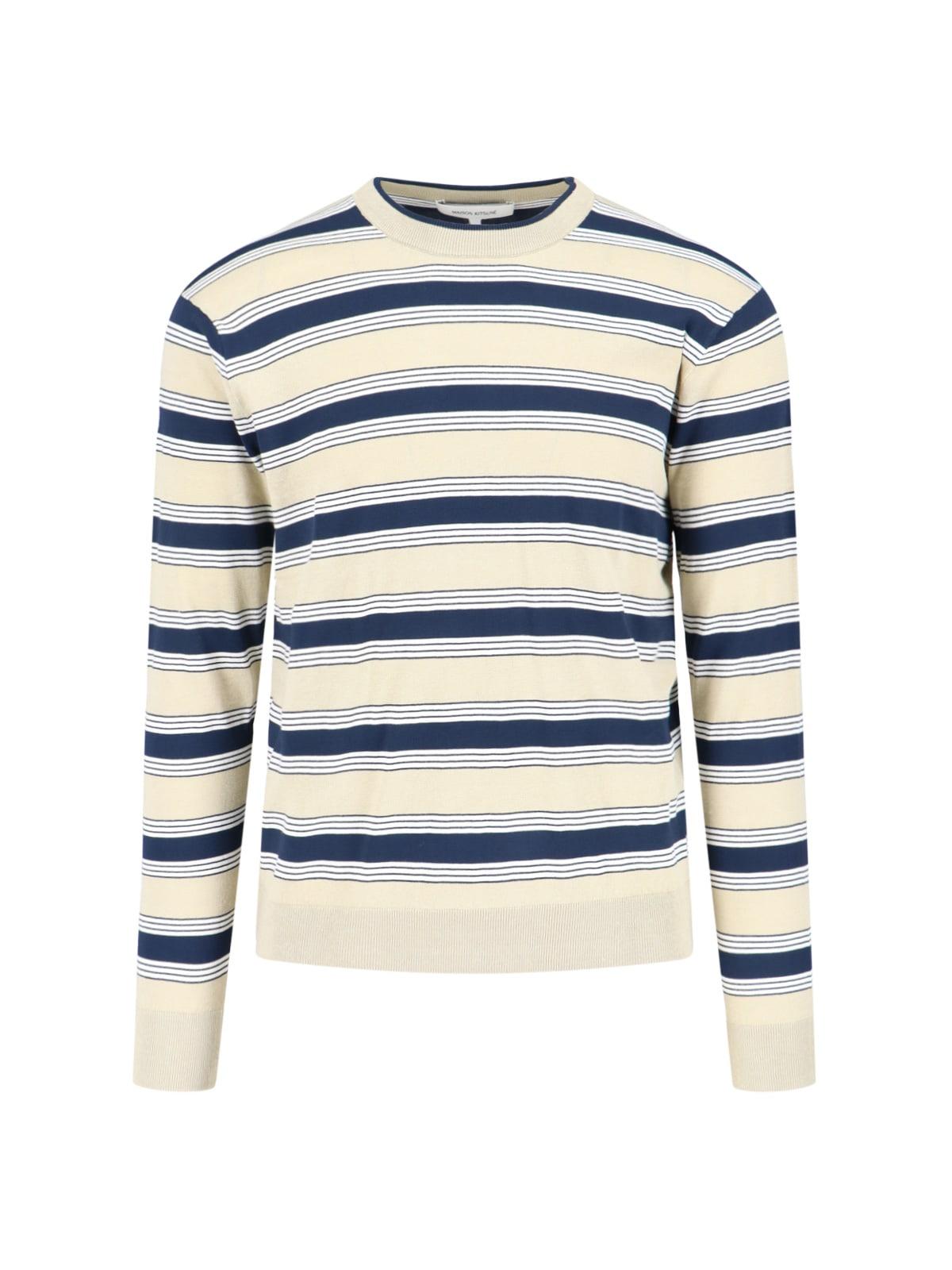 Maison Kitsuné Striped Sweater