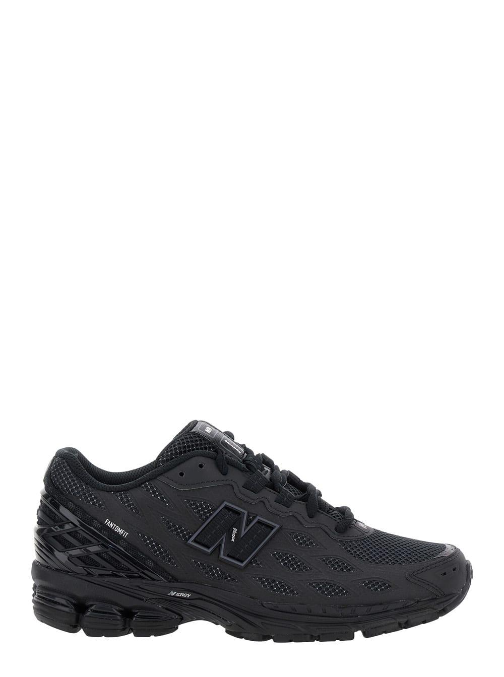 New Balance 1906 Black Sneaker with Mesh Design and Side Logo in Tech Fabric - Unisex