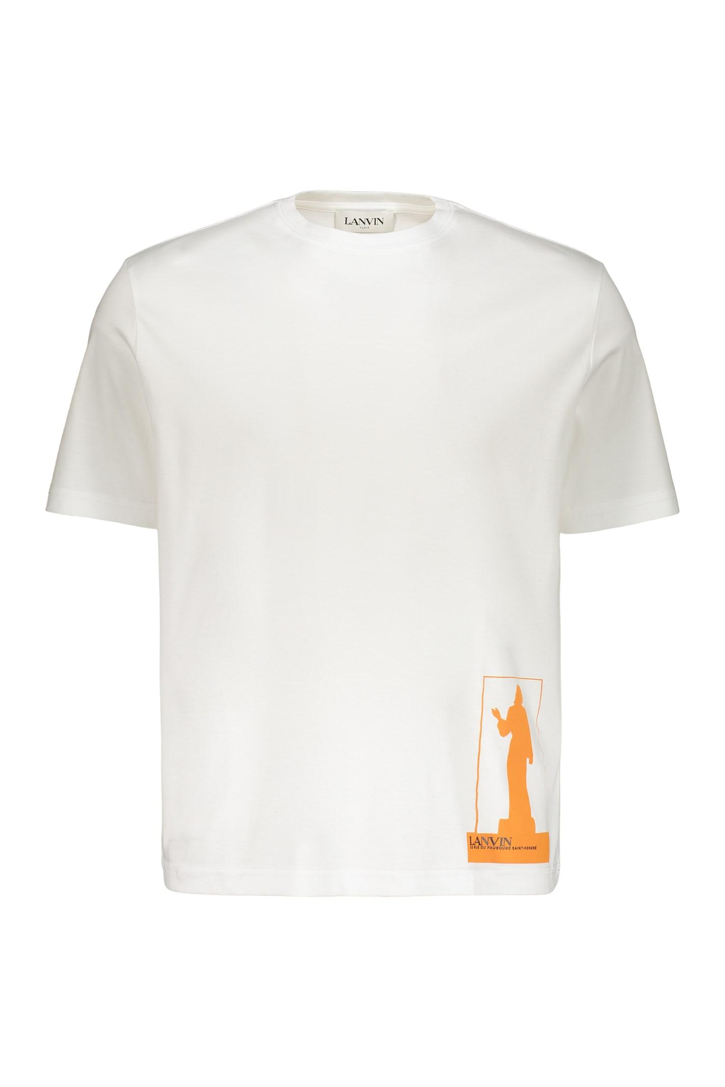 Lanvin Logo Print T-shirt