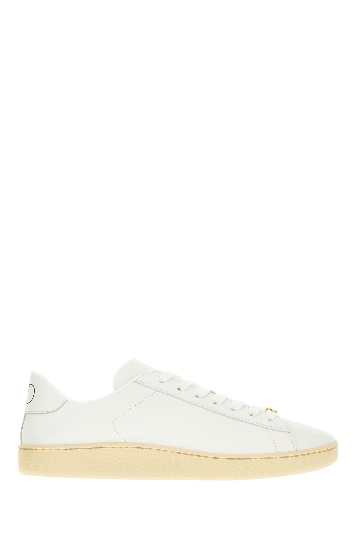 Valentino Garavani White Leather Sneakers