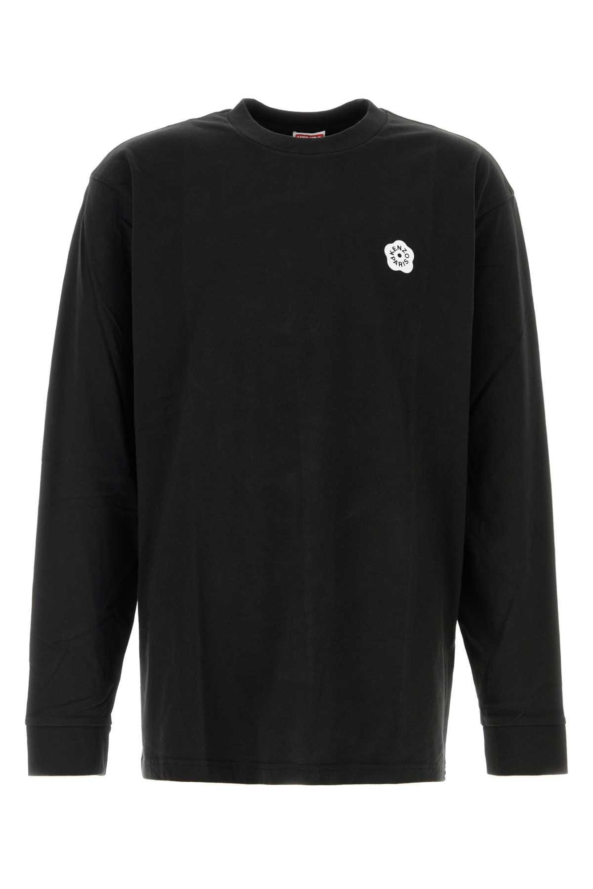 Kenzo Black Cotton T-shirt
