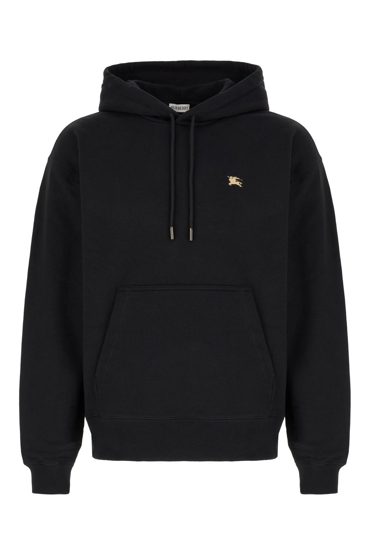 Burberry Black Cotton Sweatshirt