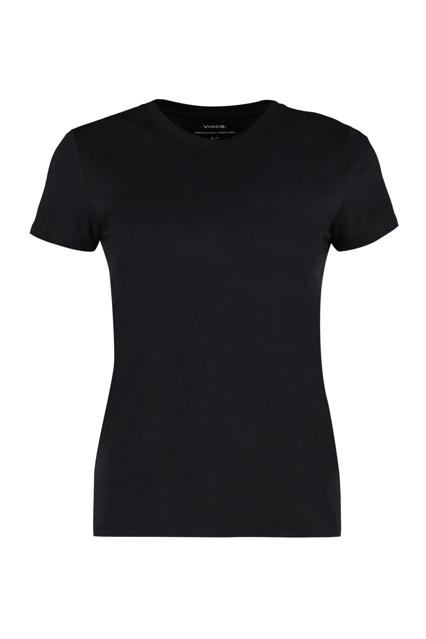 Vince Cotton Crew-neck T-shirt