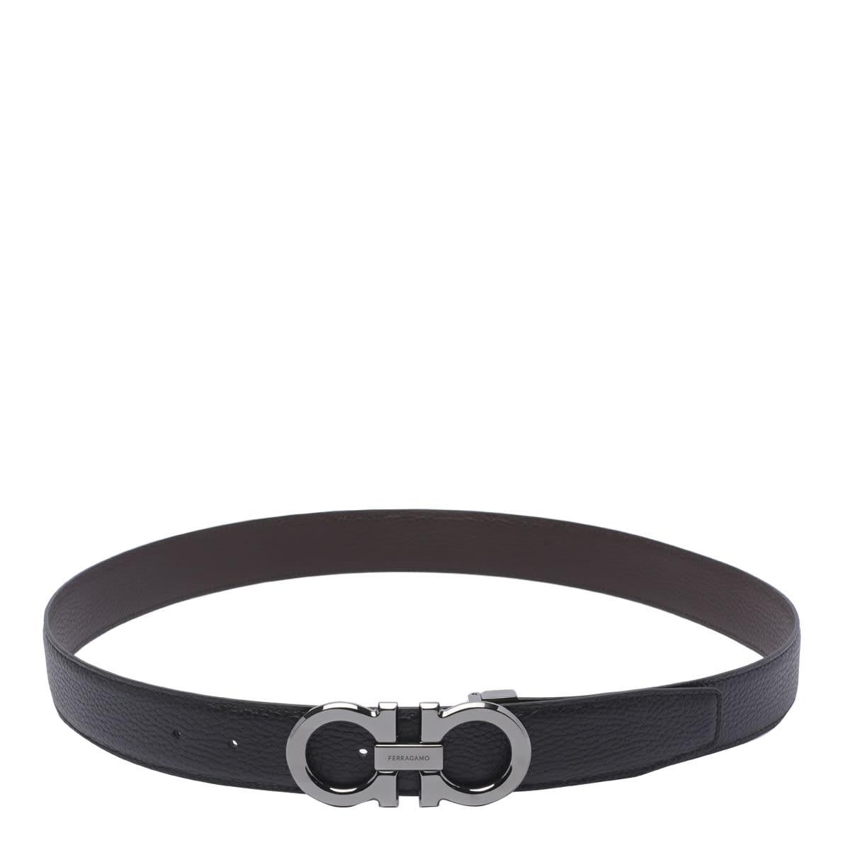Ferragamo Reversible Gancini Belt