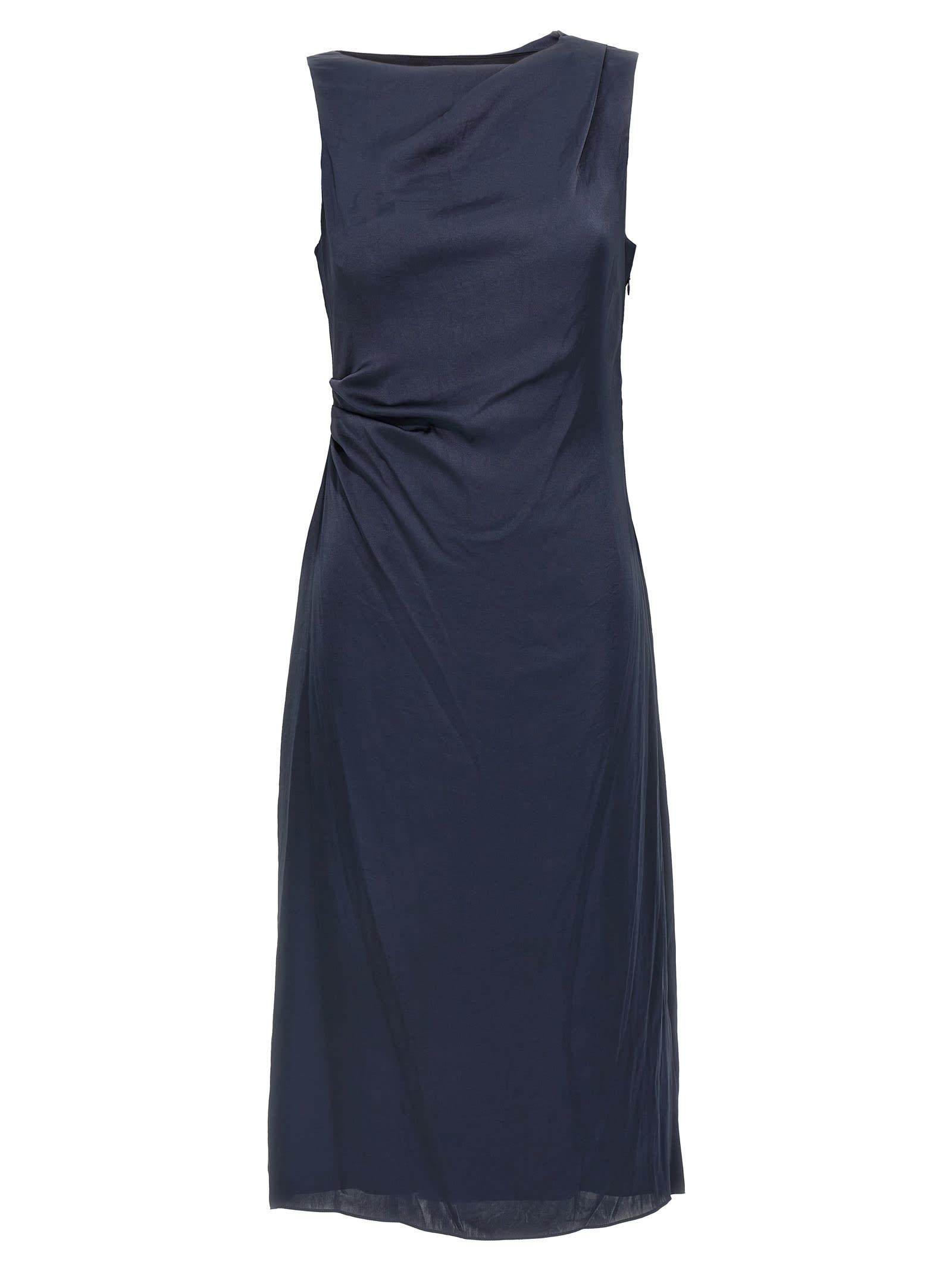 THEORY Silk Effect Dress