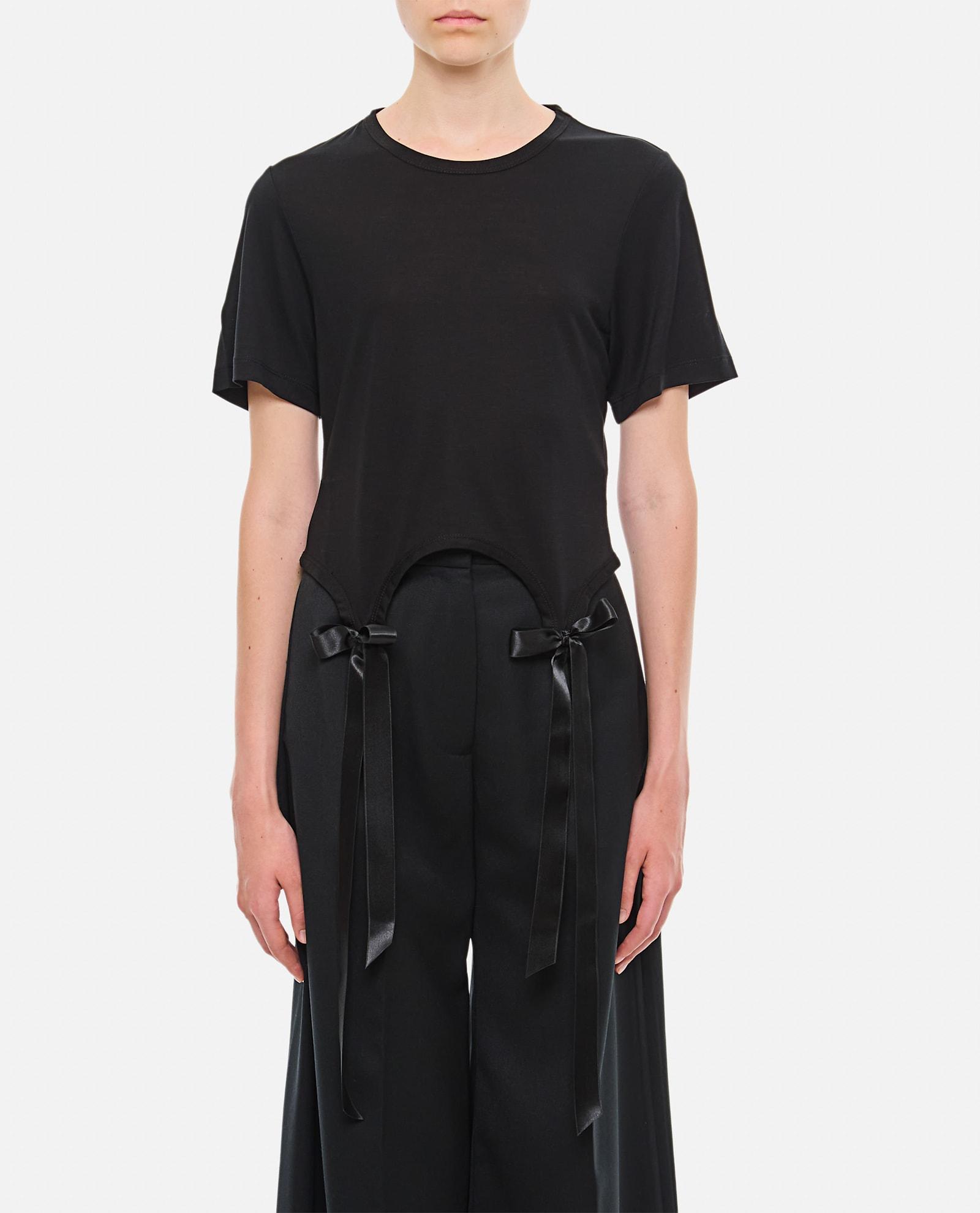Simone Rocha Easy T-shirt with Bow Tails