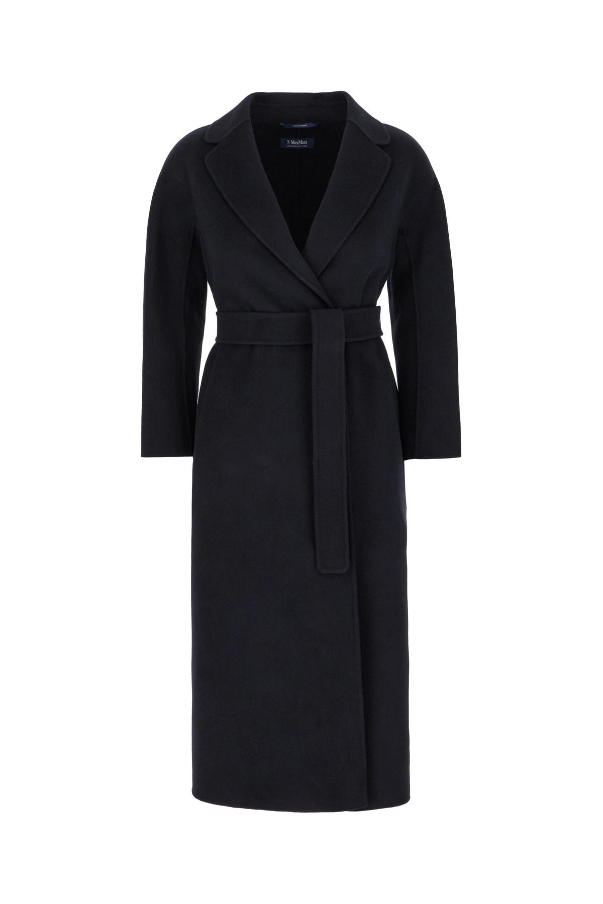 'S MAX MARA Max Mara Midnight Blue Wool Esturia Coat