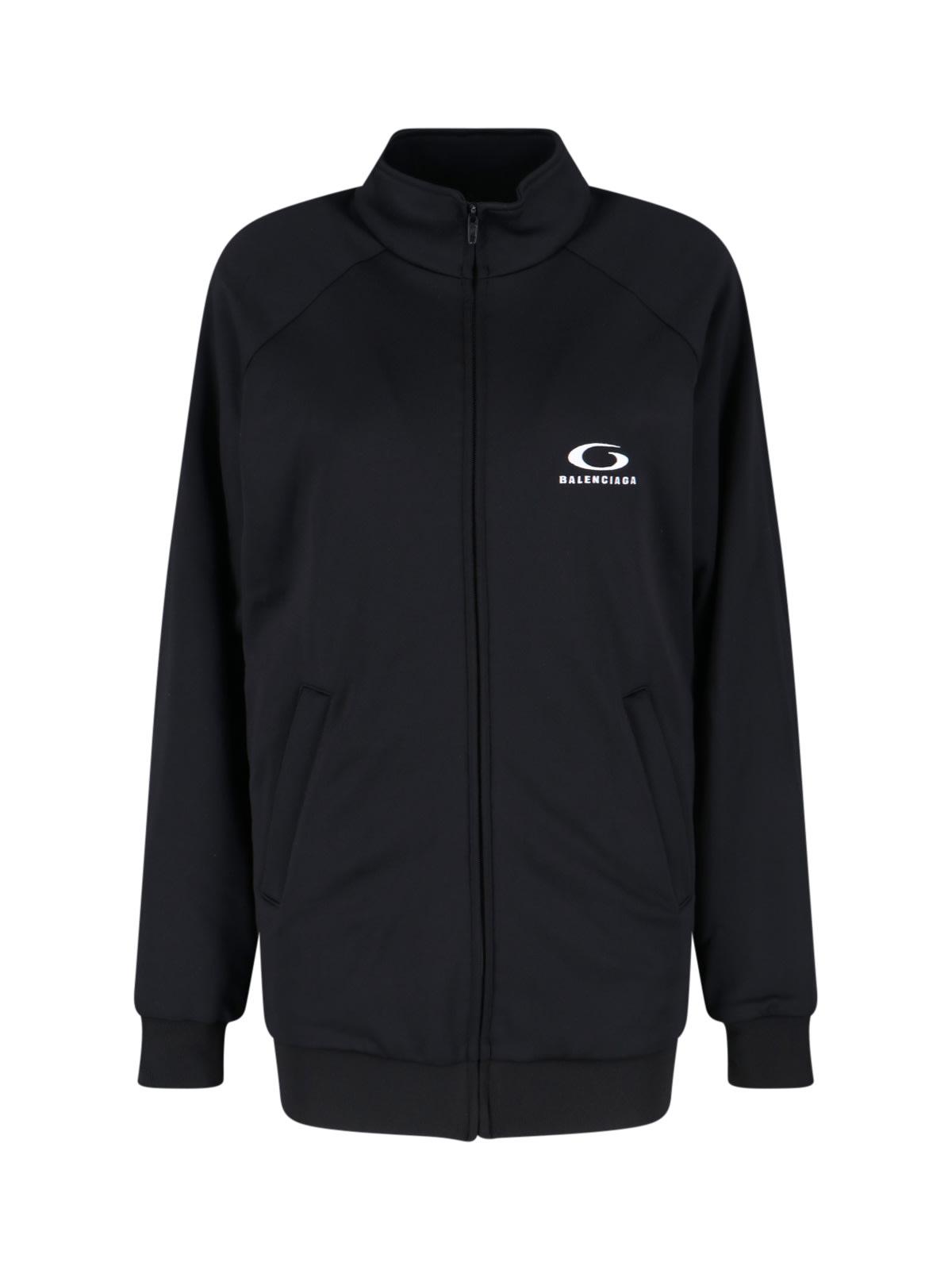 Balenciaga Logo Zip Jacket