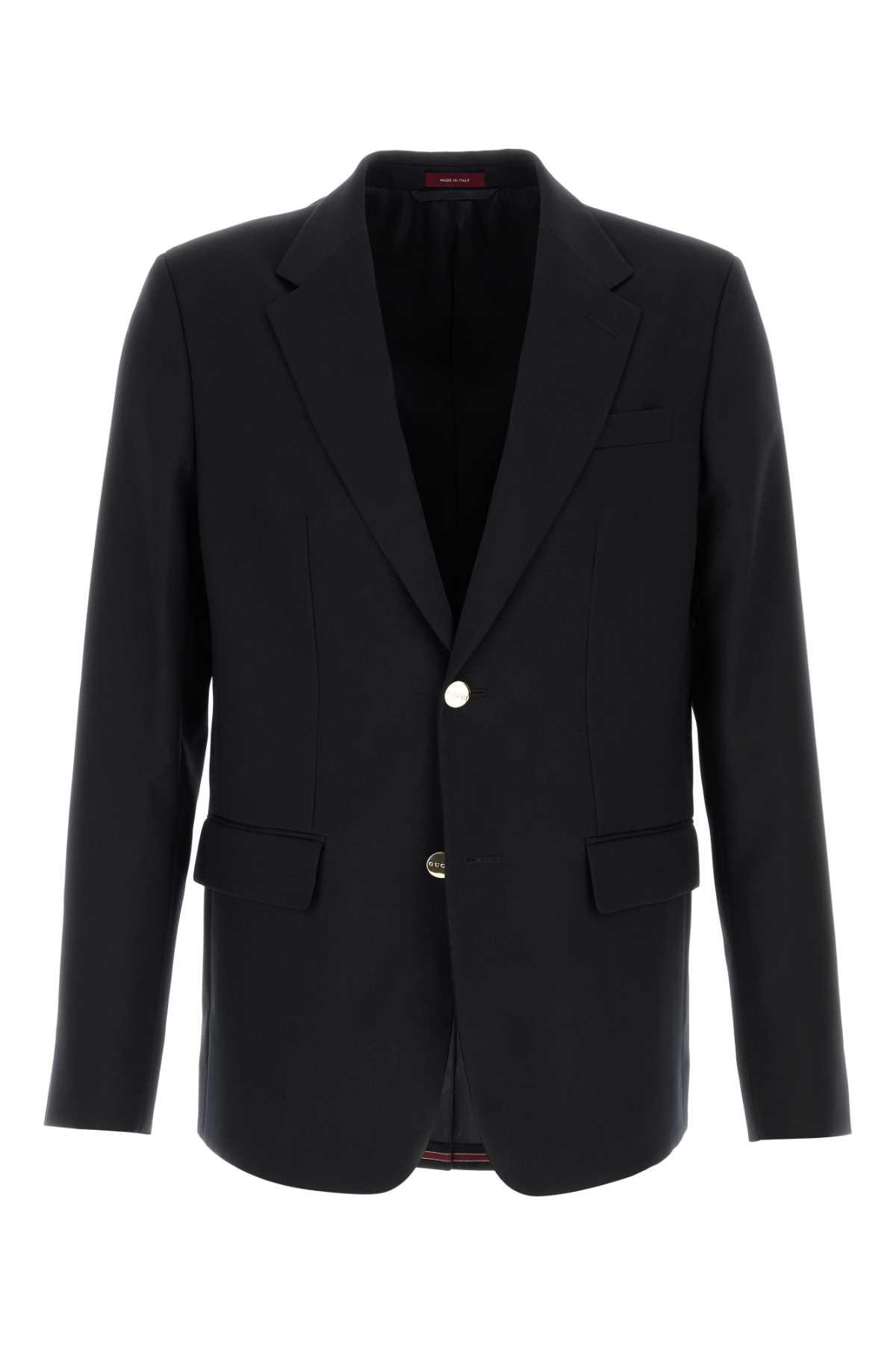 Gucci Midnight Blue Wool Blazer