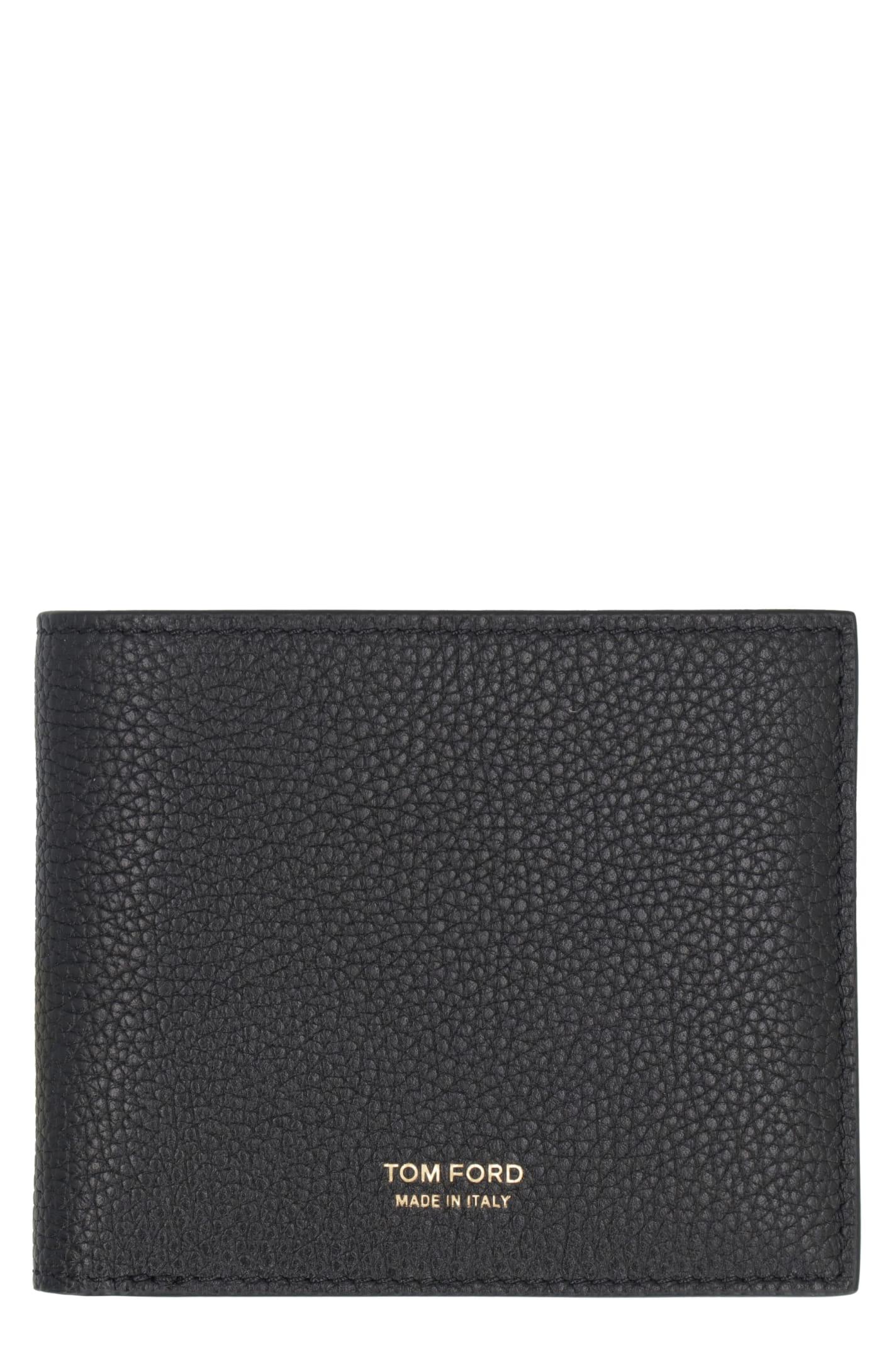 Tom Ford Leather Flap-over Wallet