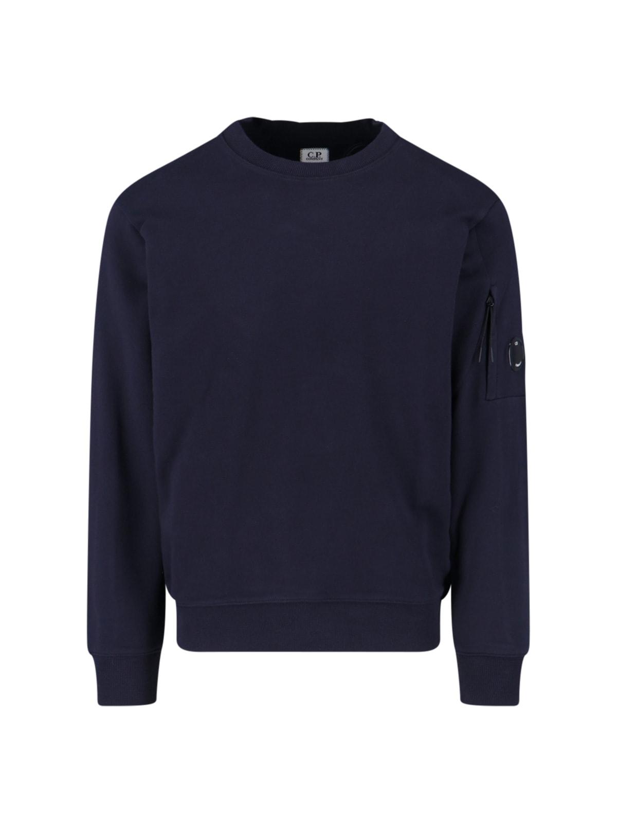 C.p. Company Logo Crewneck Sweatshirt