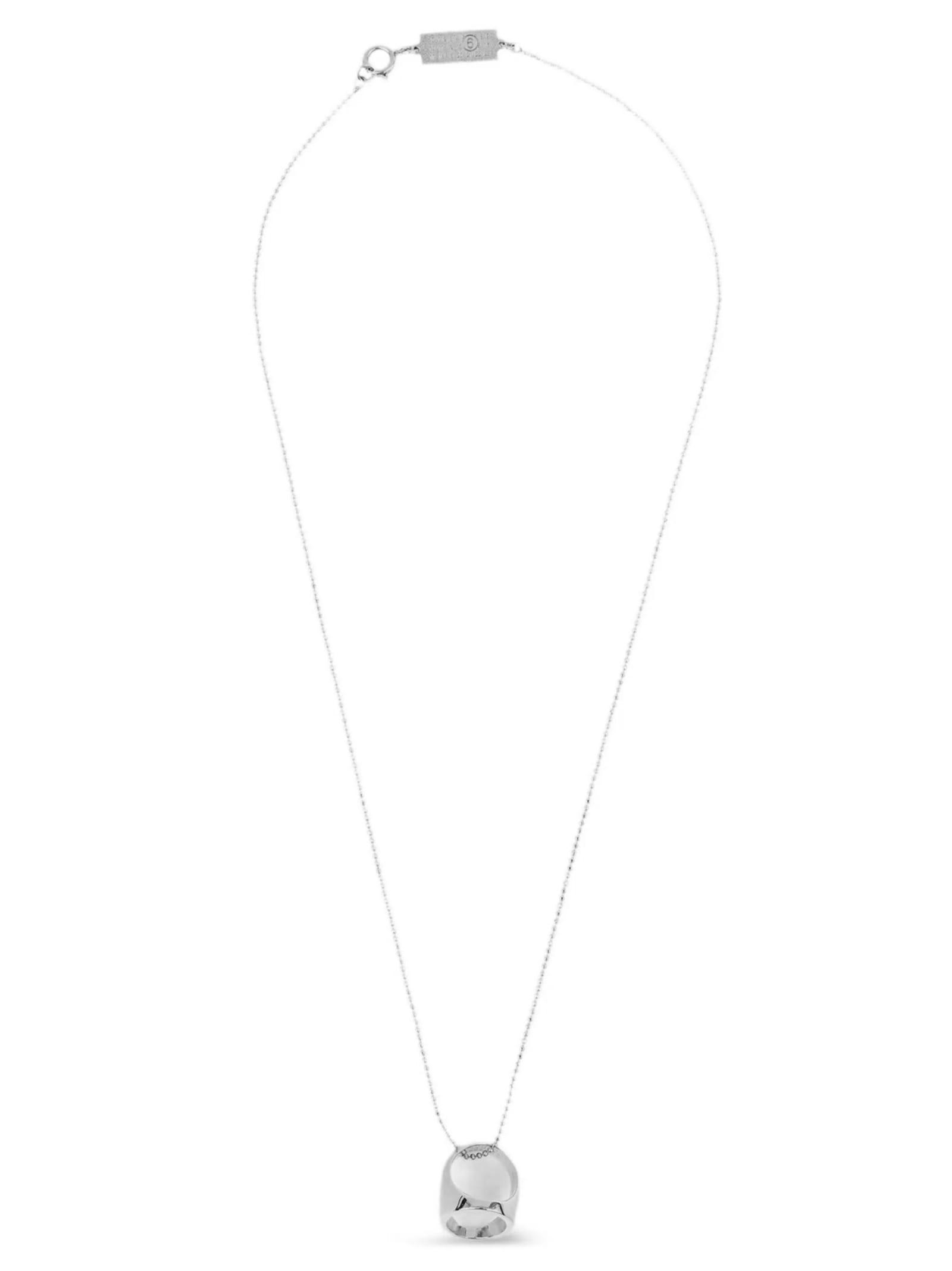 MM6 Maison Margiela Chevalière Necklace