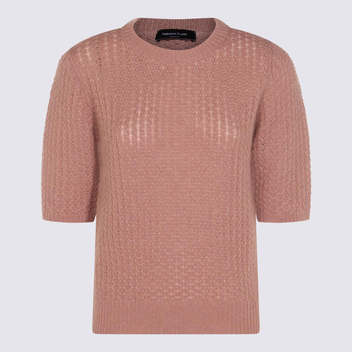 Fabiana Filippi Pink Wool Knitwear