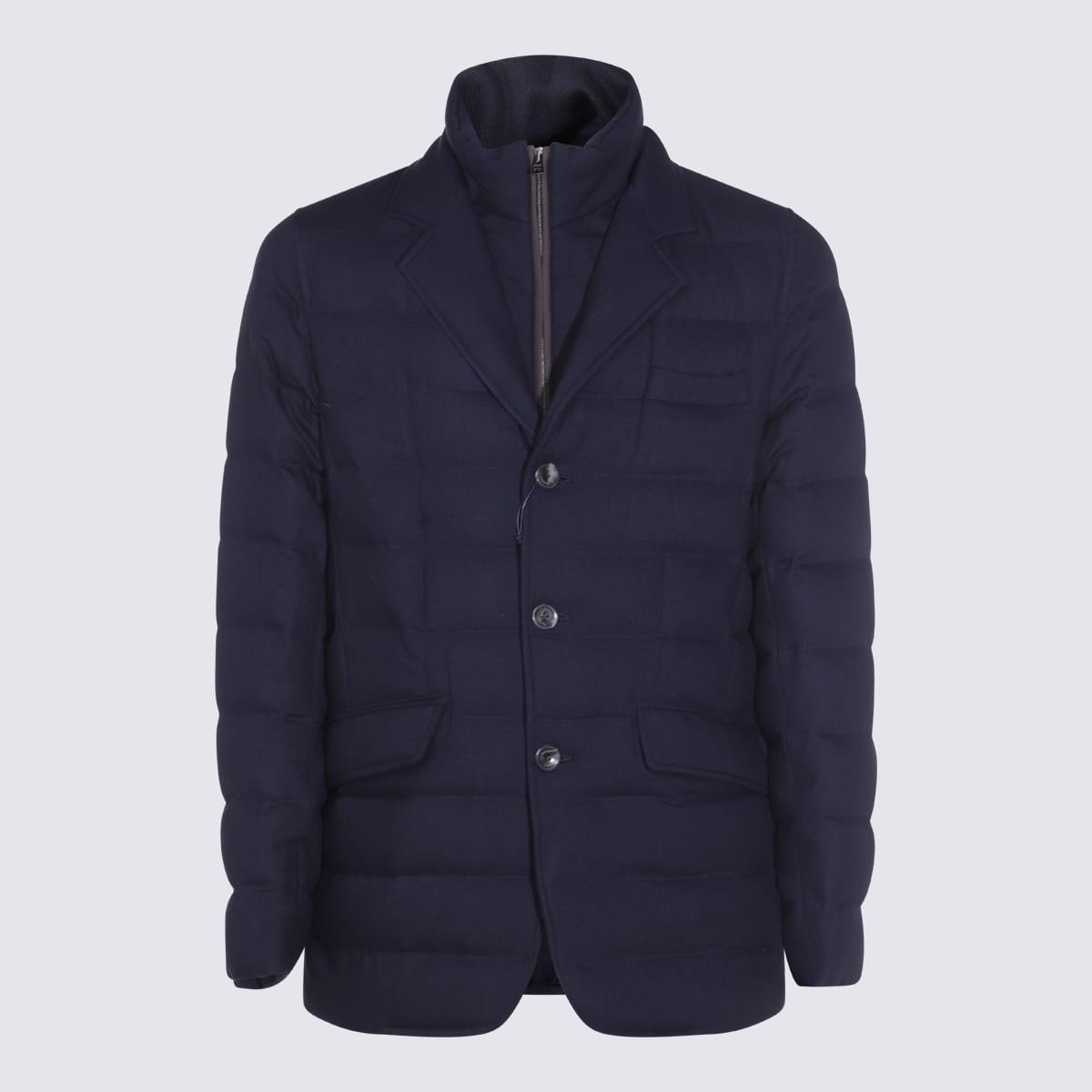 Herno Dark Blue Down Jacket