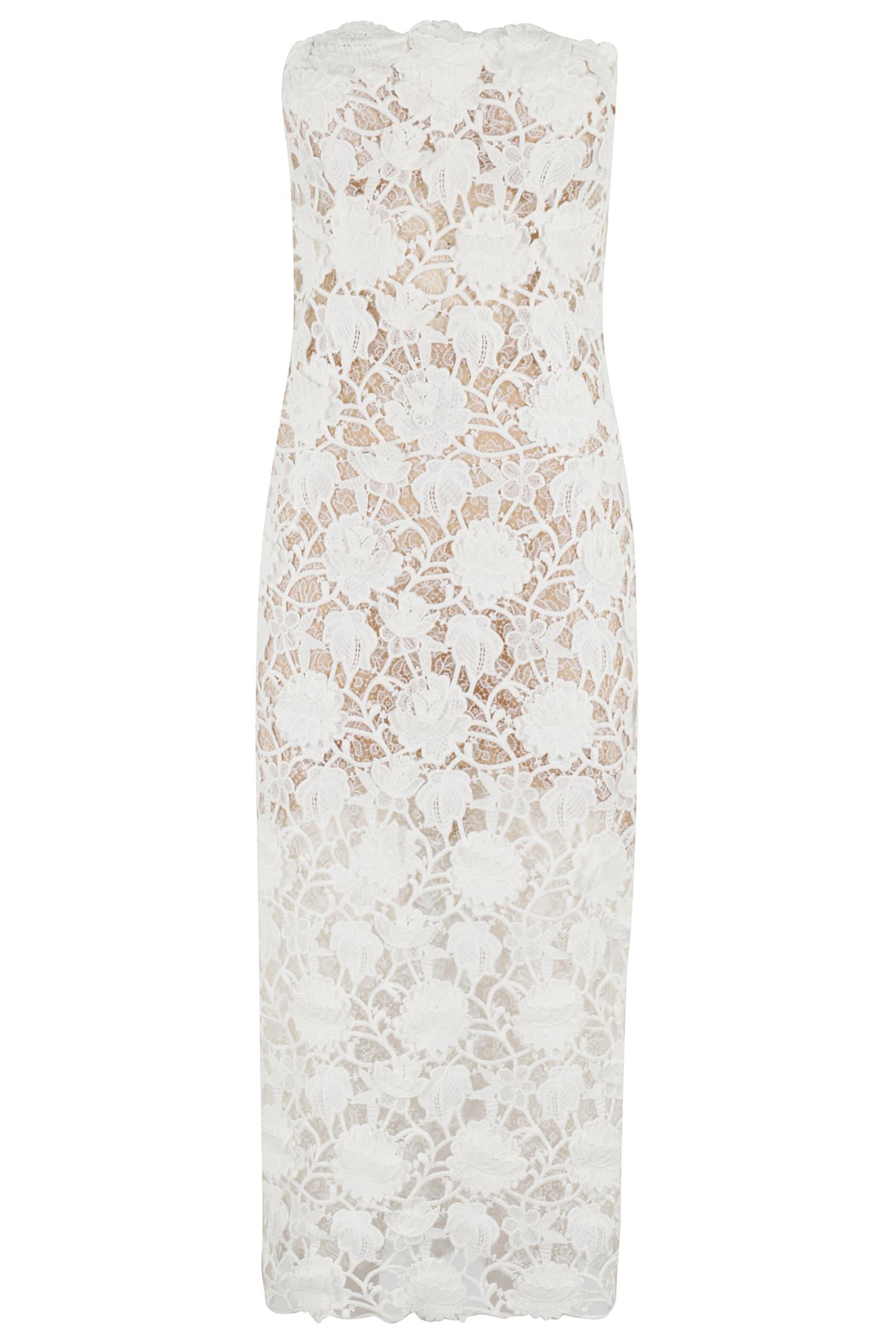 Ermanno Scervino Macramé Lace Dress