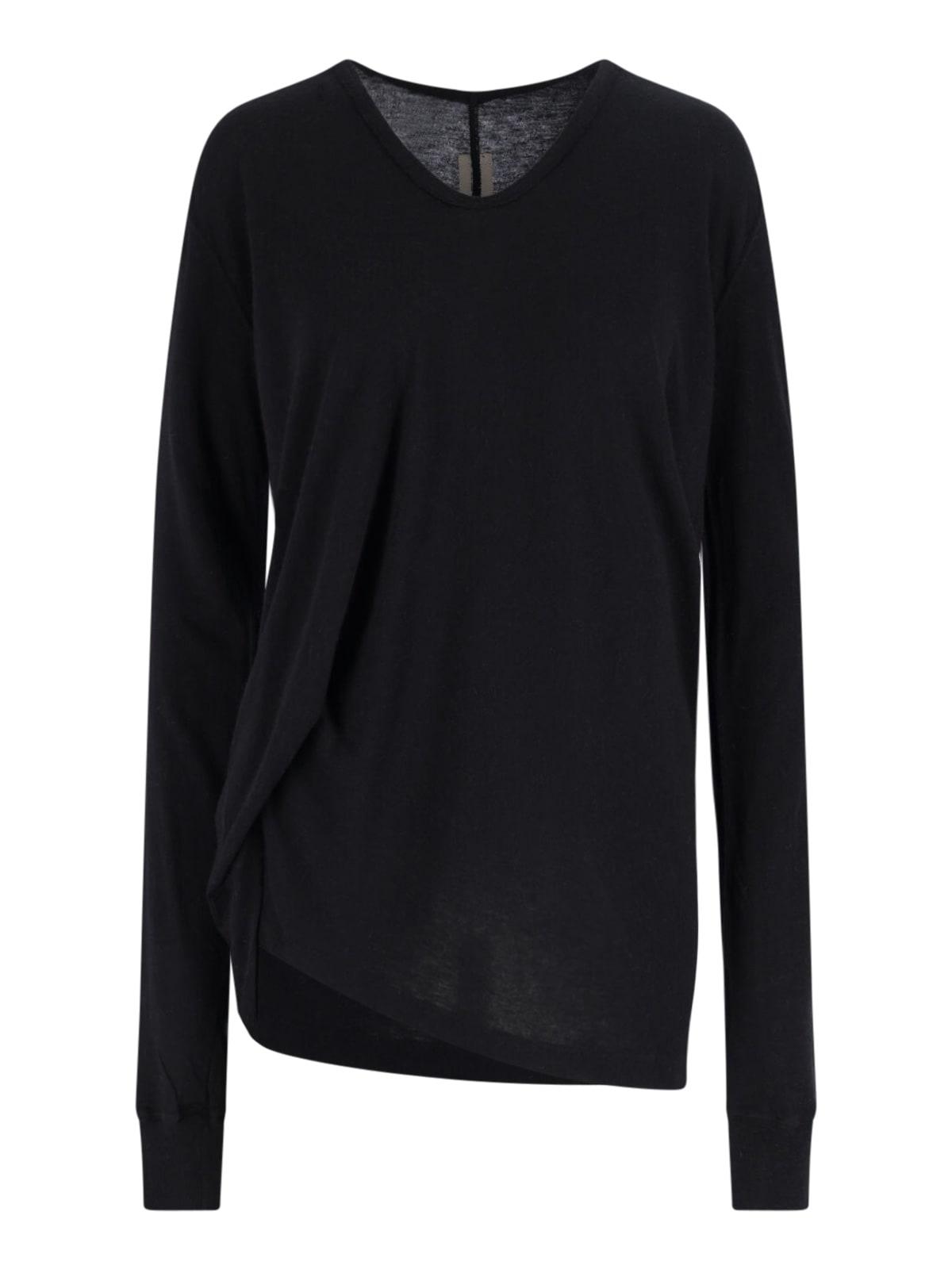 Rick Owens Asymmetrical T-shirt