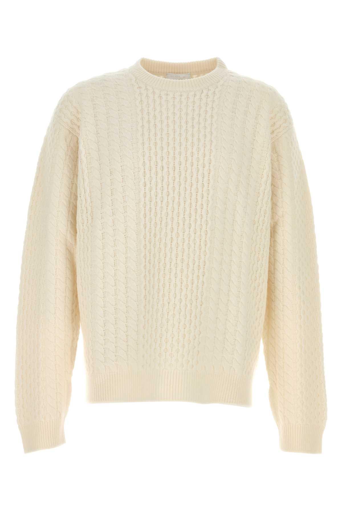 Prada White Wool Sweater